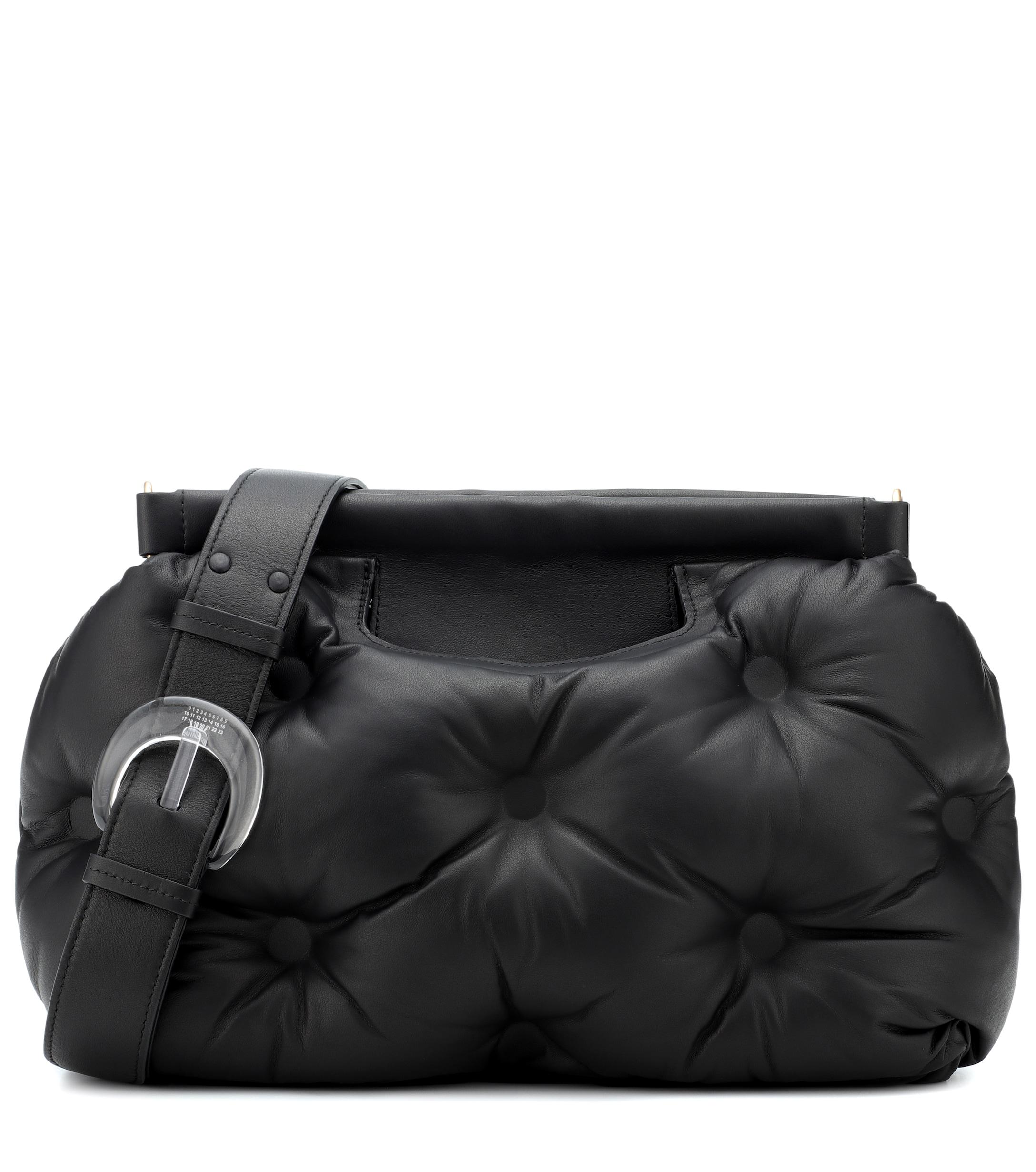 Maison Margiela Glam Slam Quilted Shoulder Bag in Black - Lyst