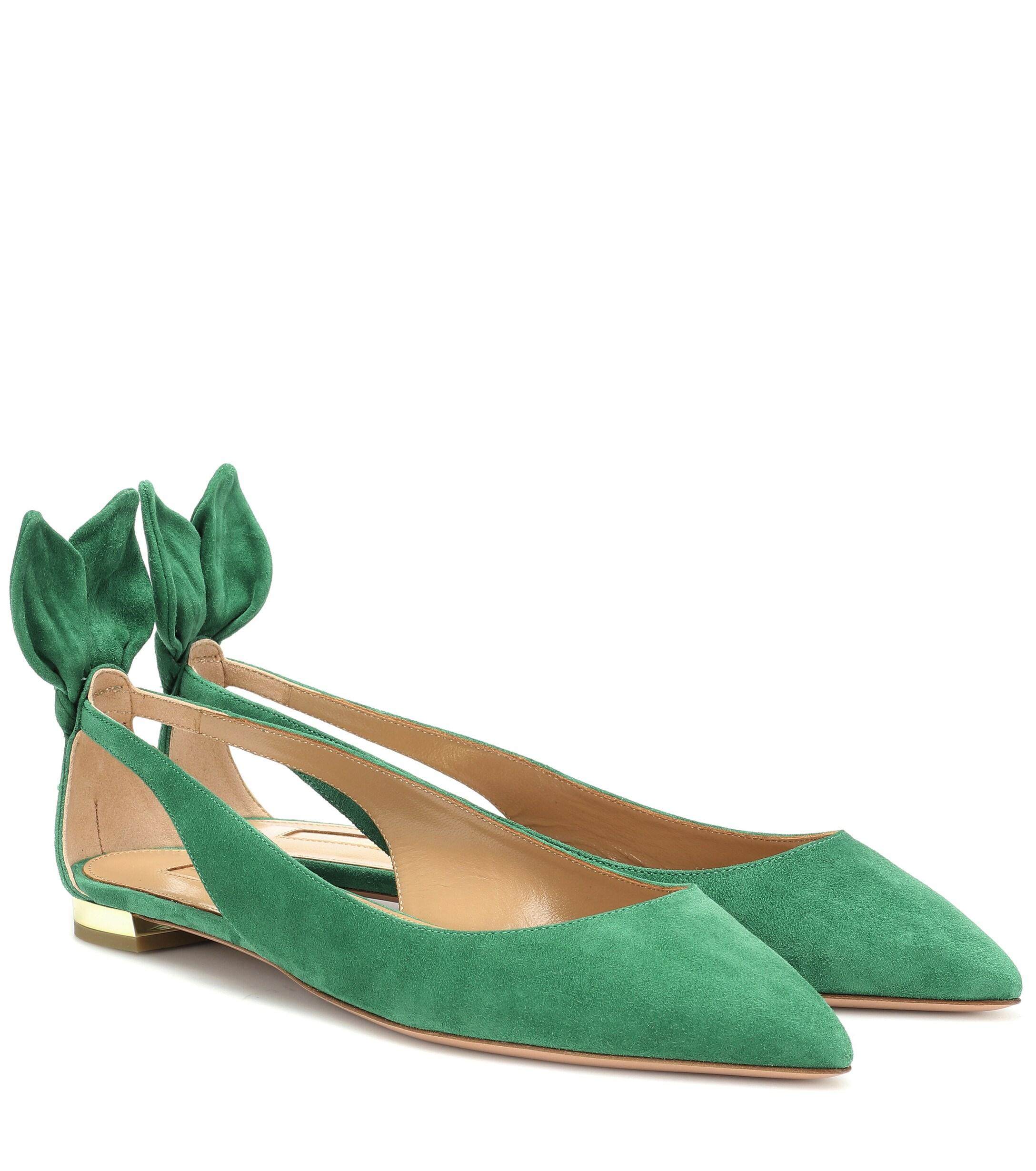 aquazzura deneuve ballet flats