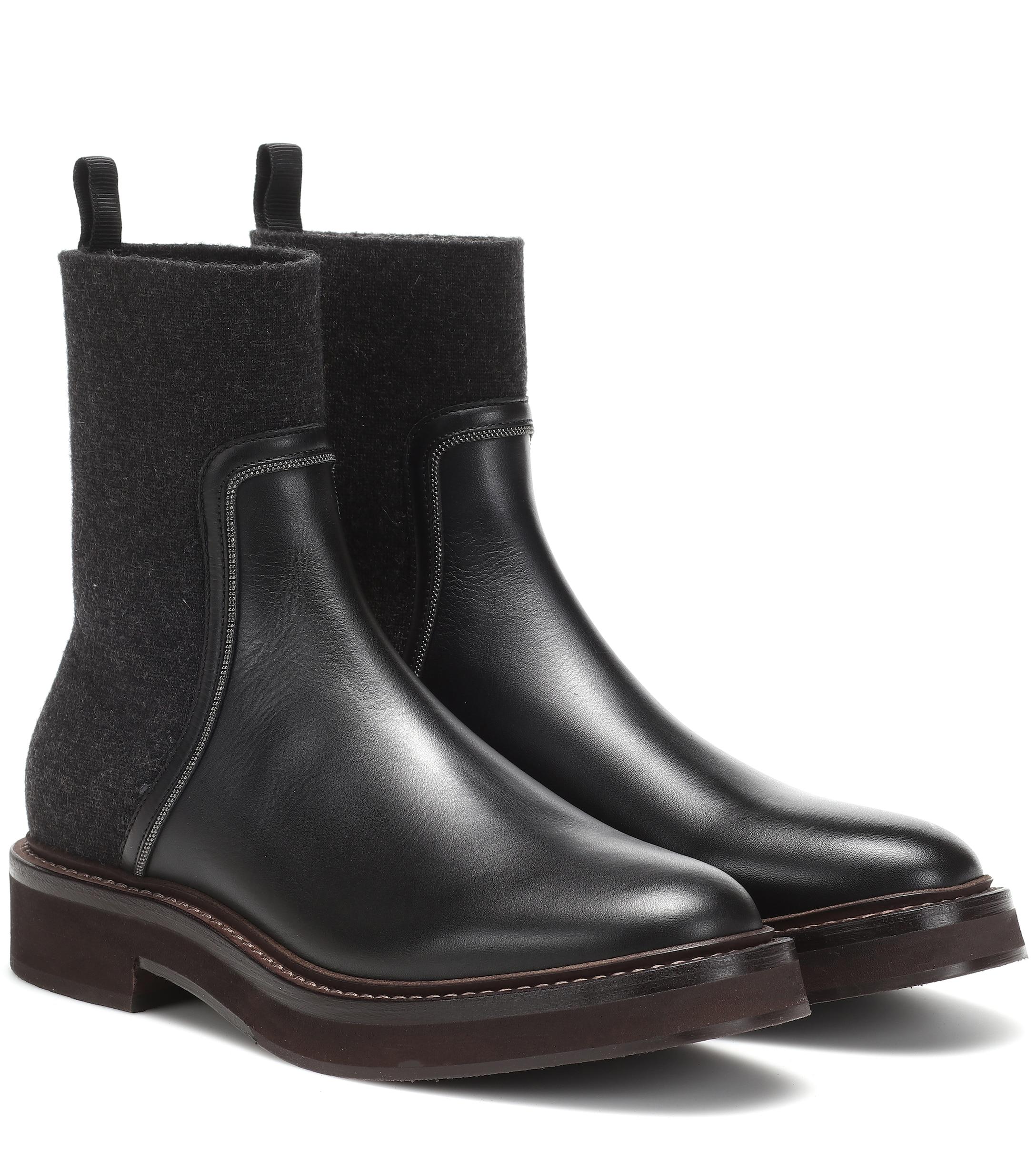 brunello cucinelli chelsea boot