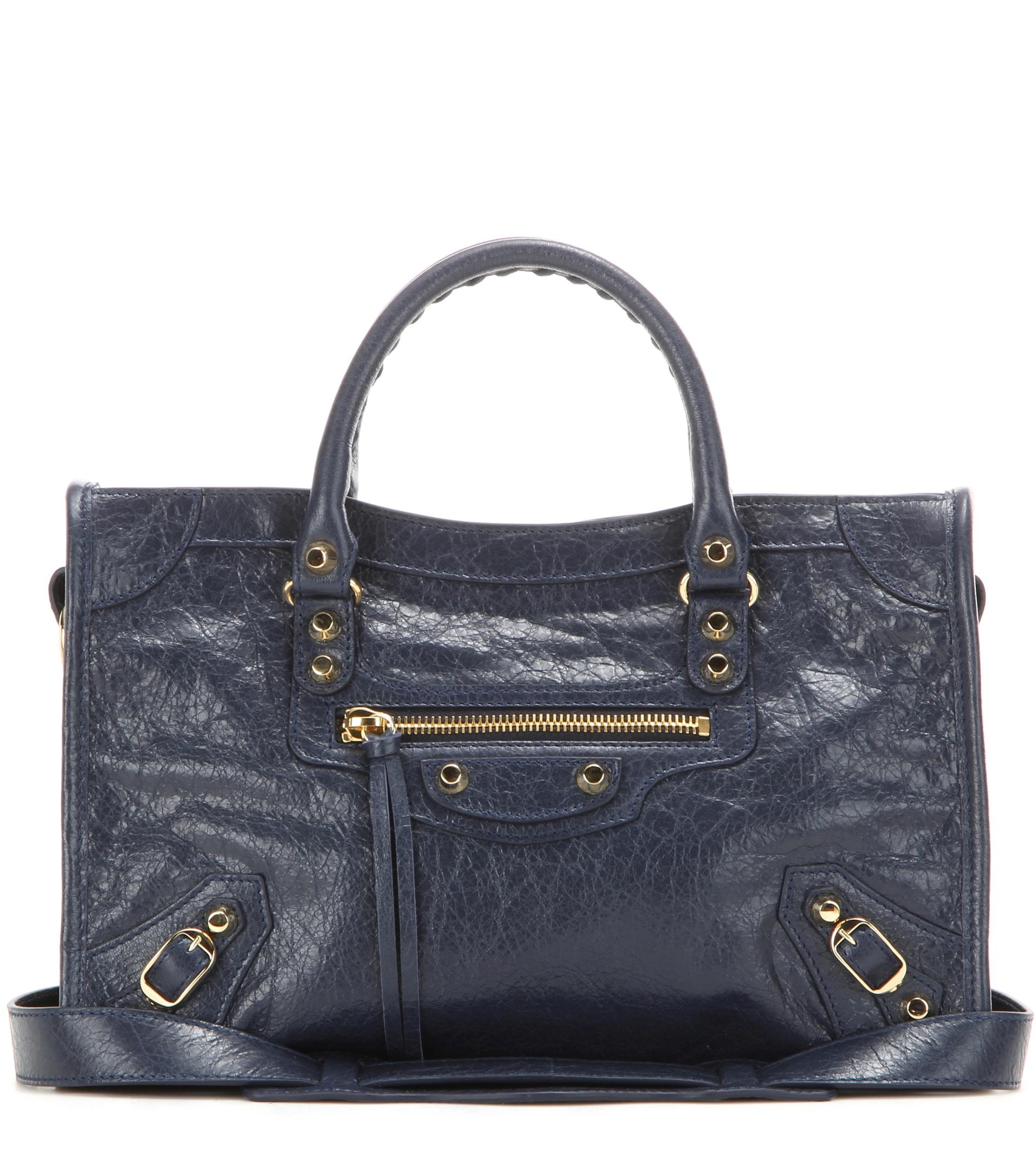 balenciaga city leather tote