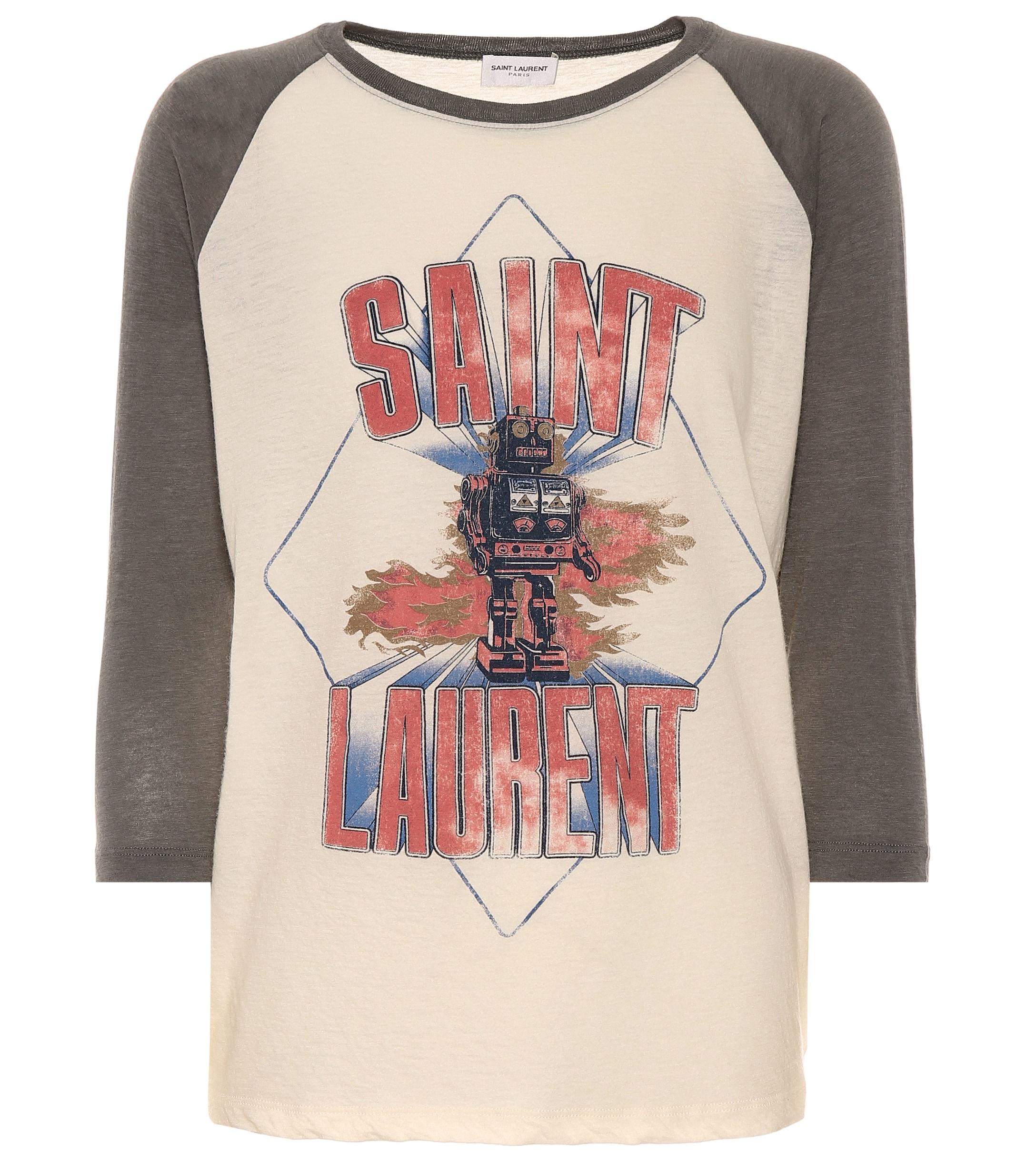 st laurent tee shirt