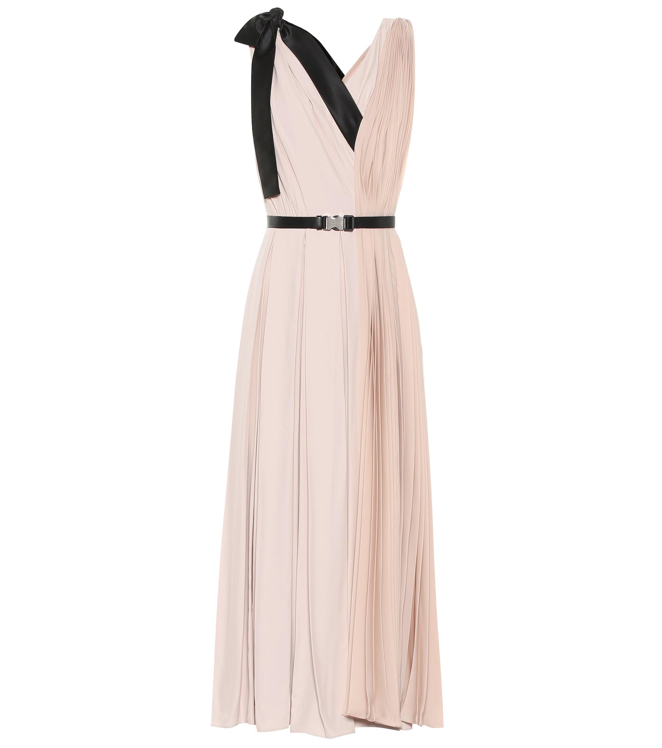 prada pink gown