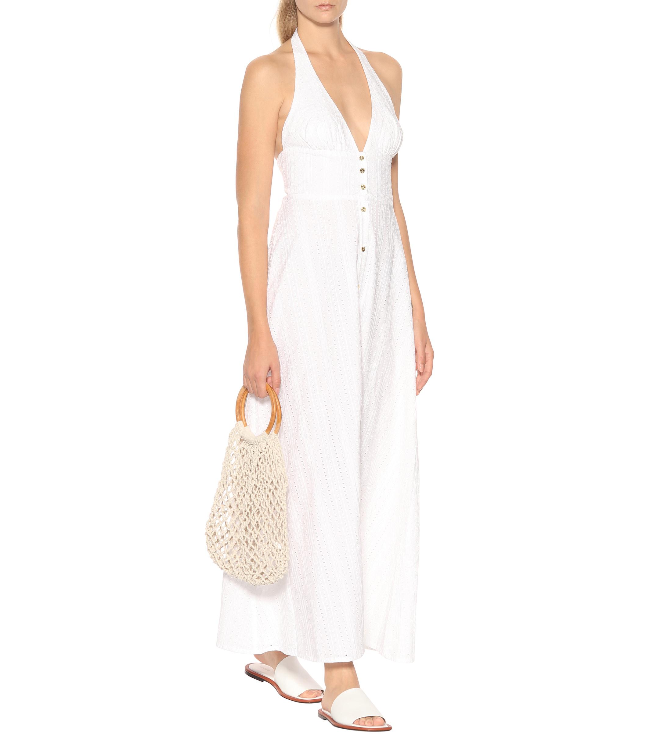 Heidi Klein Palermo Cotton Maxi Dress in White Lyst