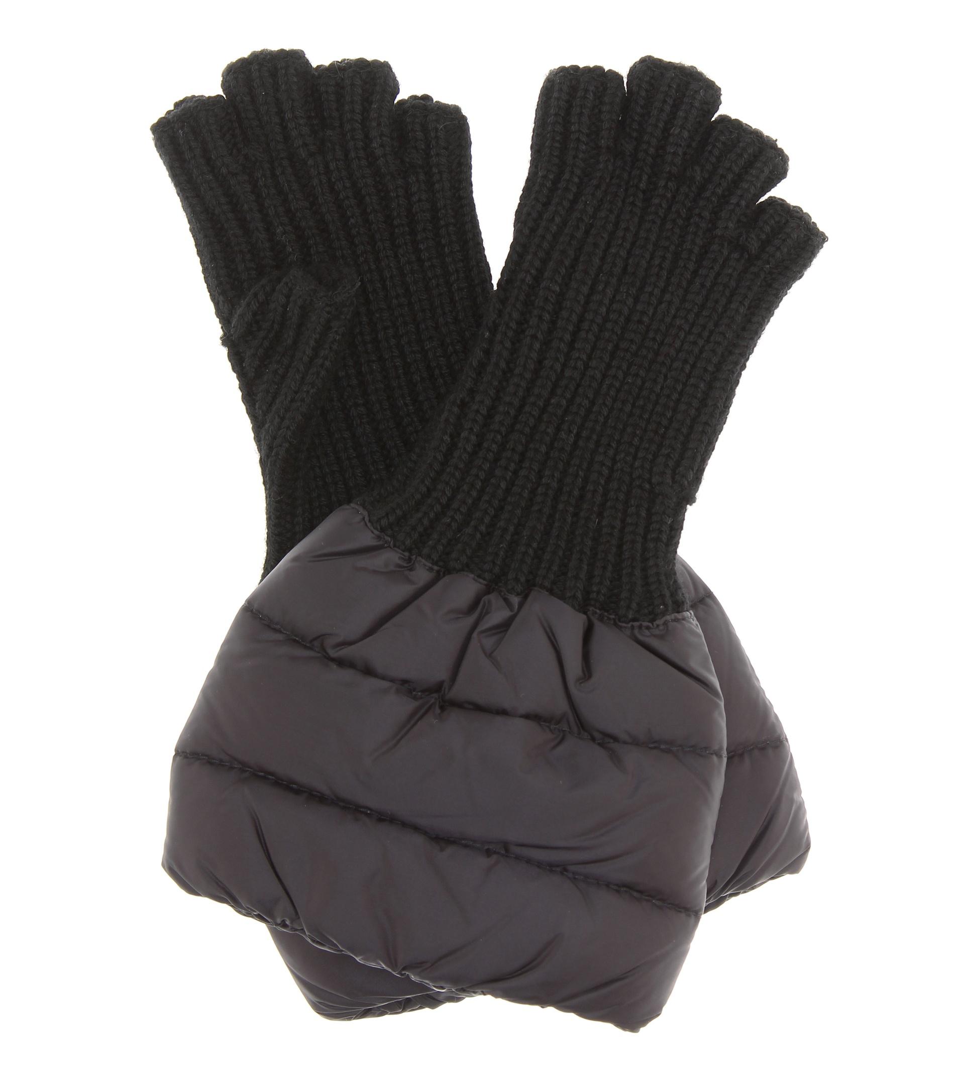 Moncler Guantes negro Moncler Guantes negro