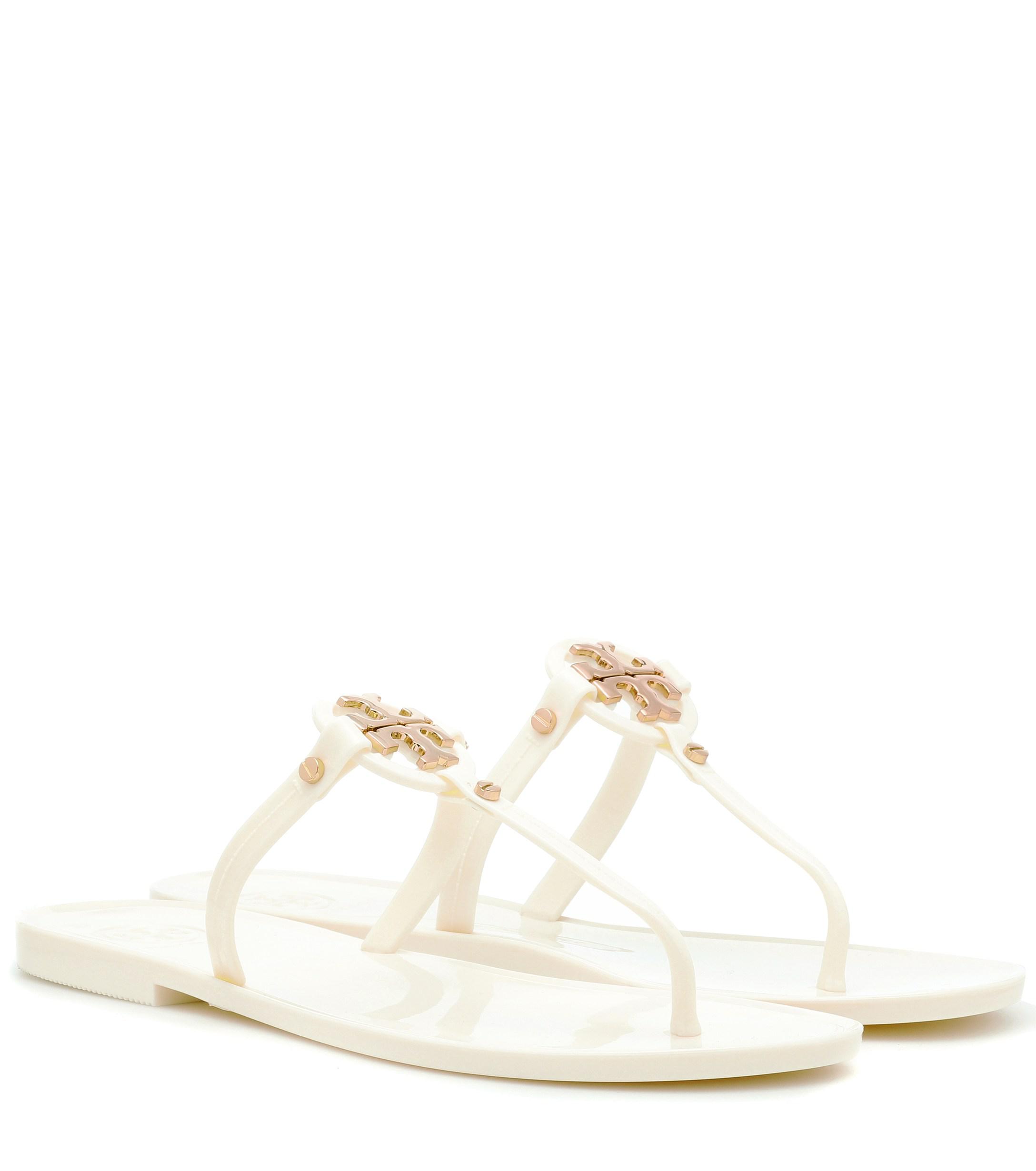 tory burch jelly sandals