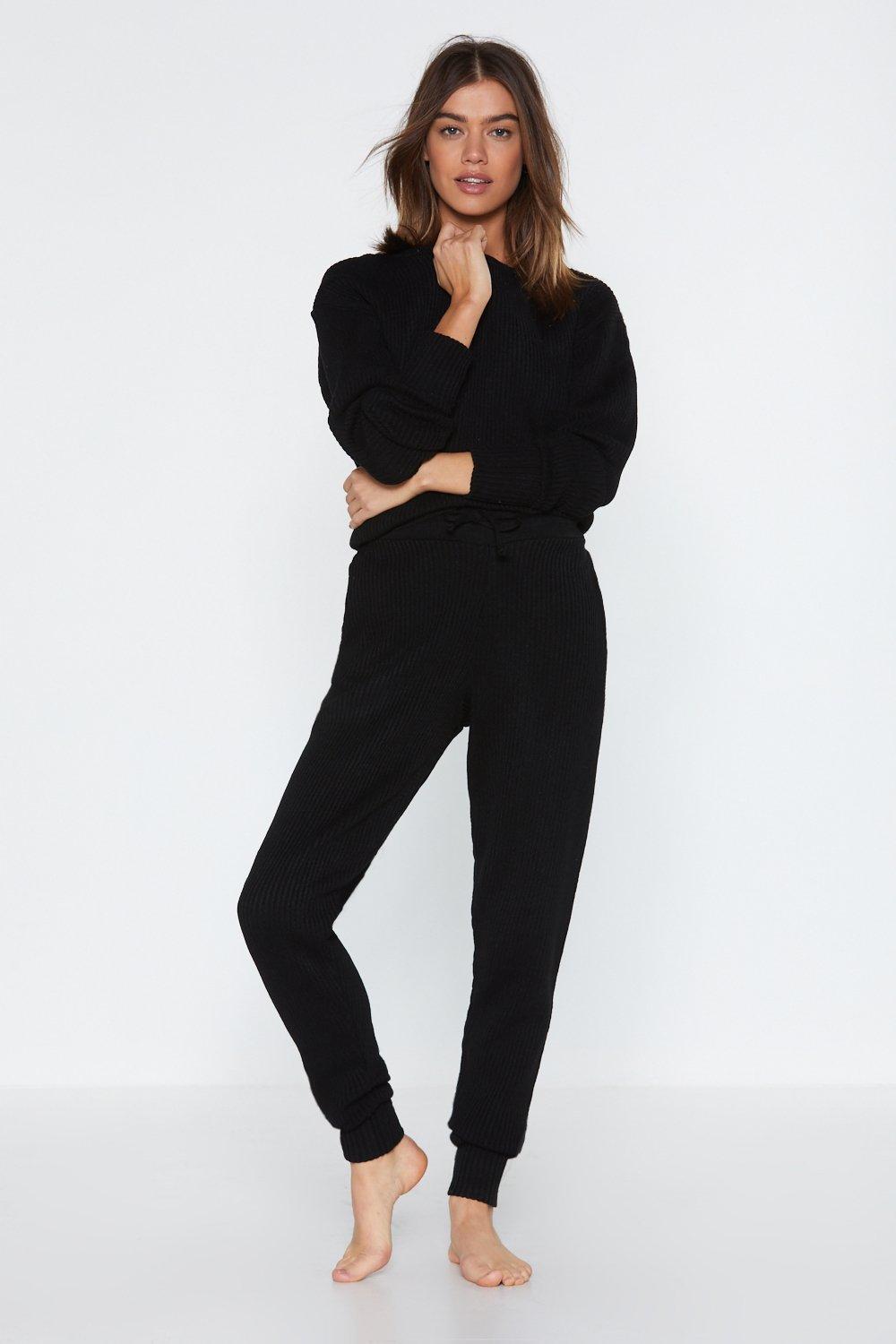 nasty gal jogger set