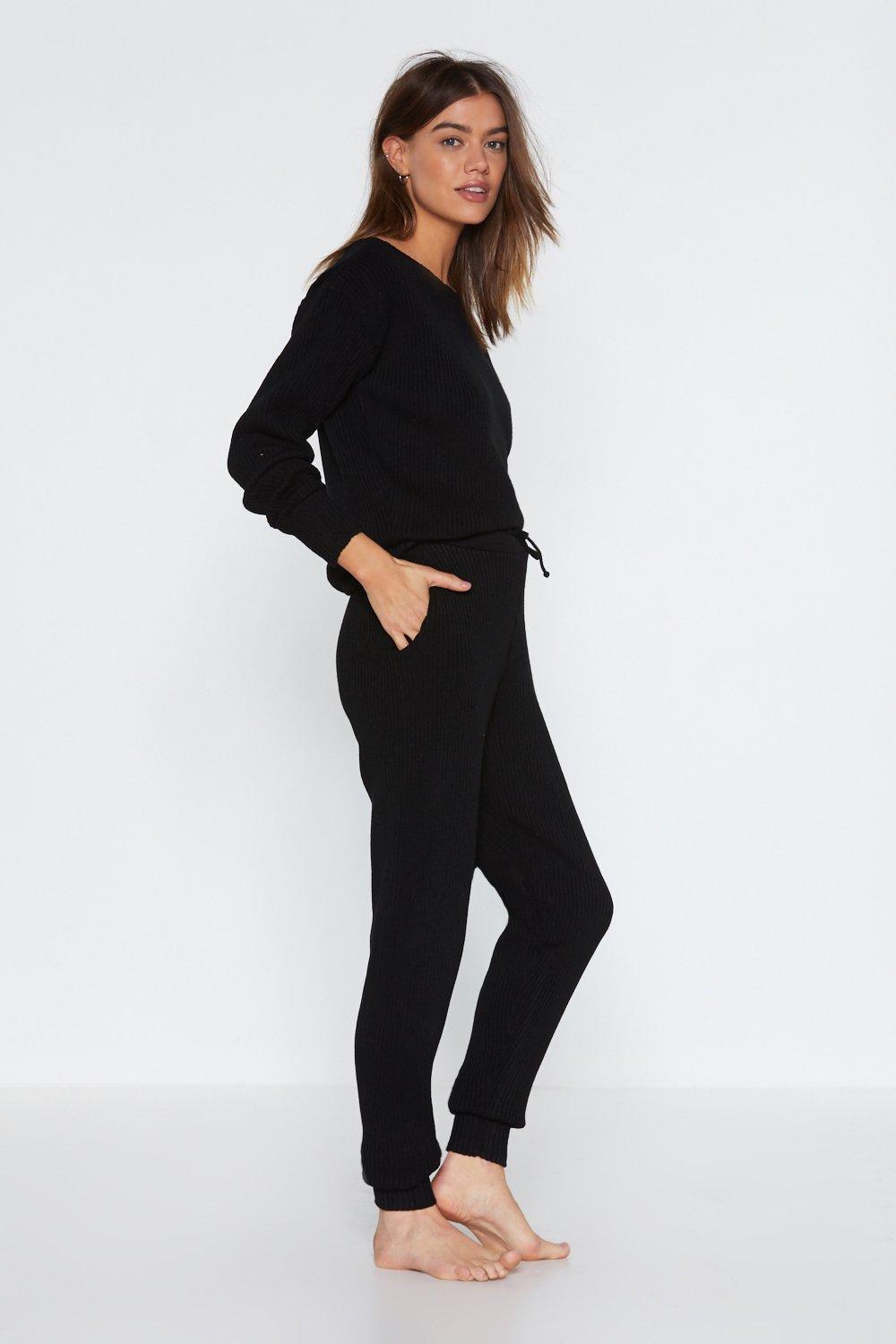 nasty gal jogger set