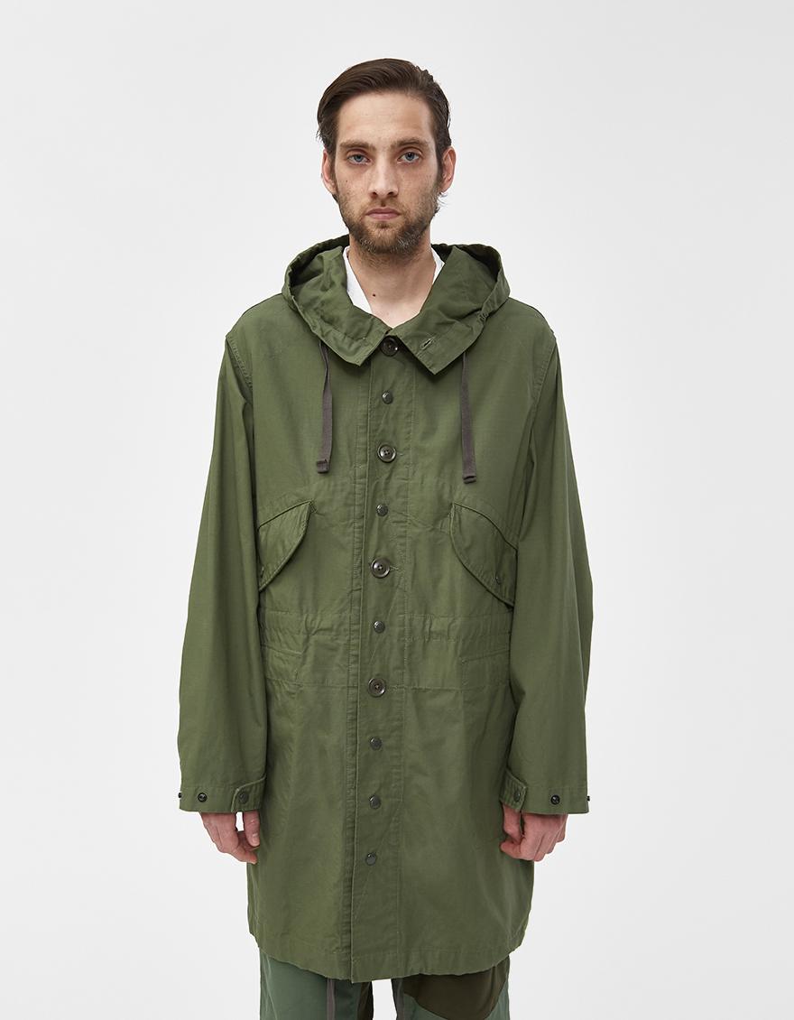 Engineered Garments Highland Ripstop Parka in Green for Men - Lyst