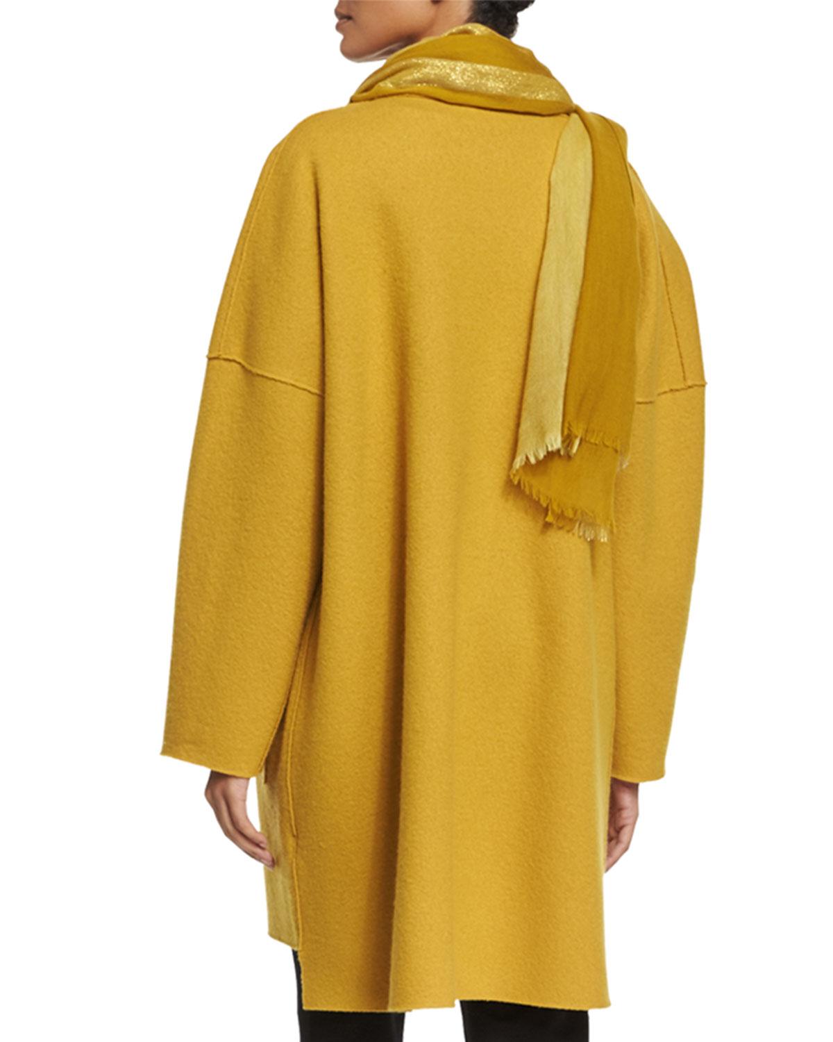 Mustard Pea Coat Tradingbasis Mustard Pea Coat From Forever 21