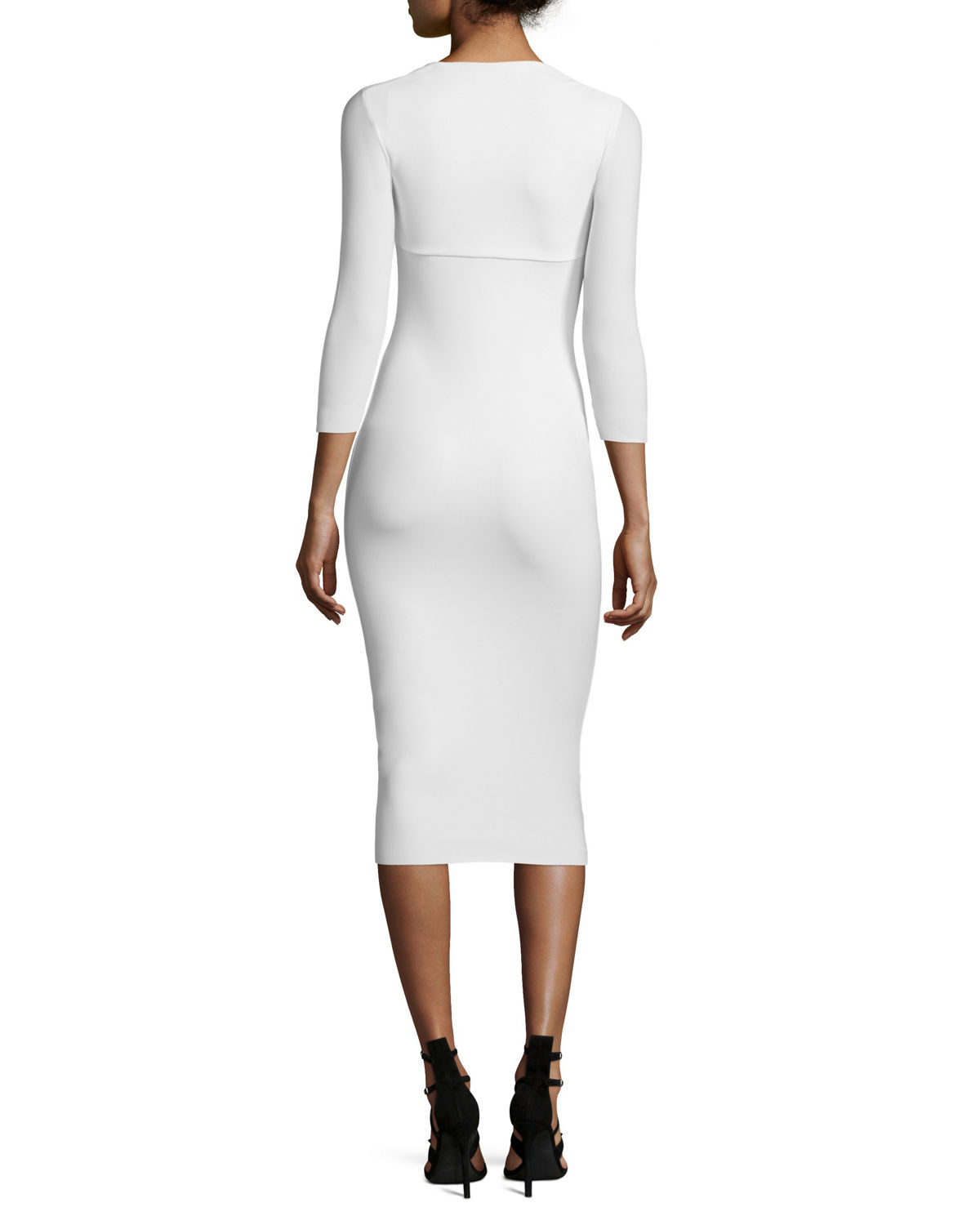 La petite robe di chiara boni Serenity 3/4-sleeve Body-conscious Dress ...