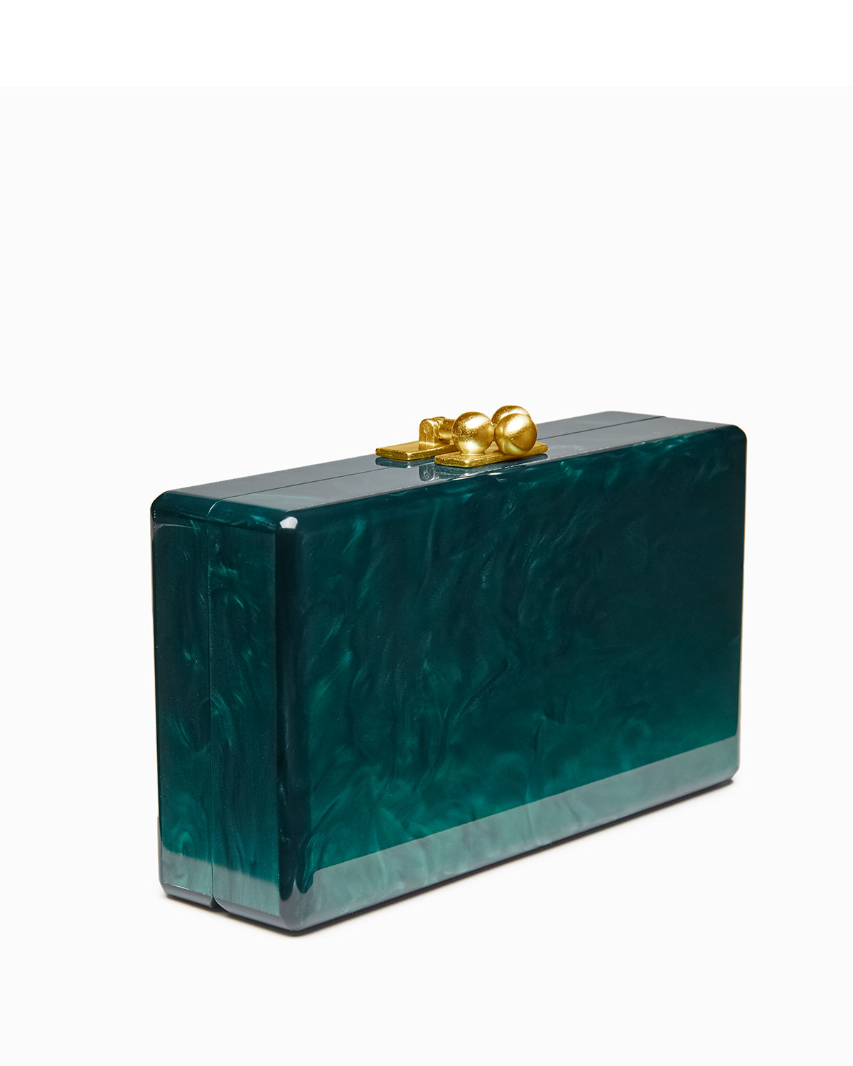 Edie parker Jean Solid Acrylic Clutch Bag in Green | Lyst