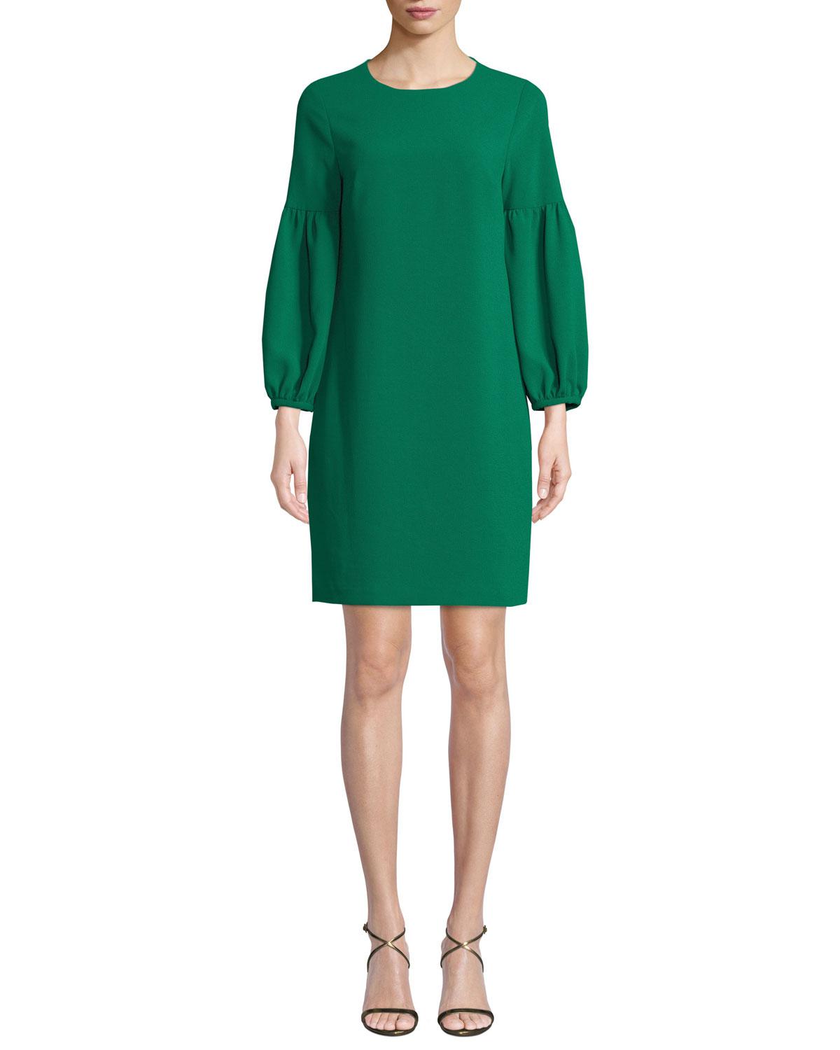 Lyst - Trina Turk Passion 2 Balloon-sleeve Dress in Green