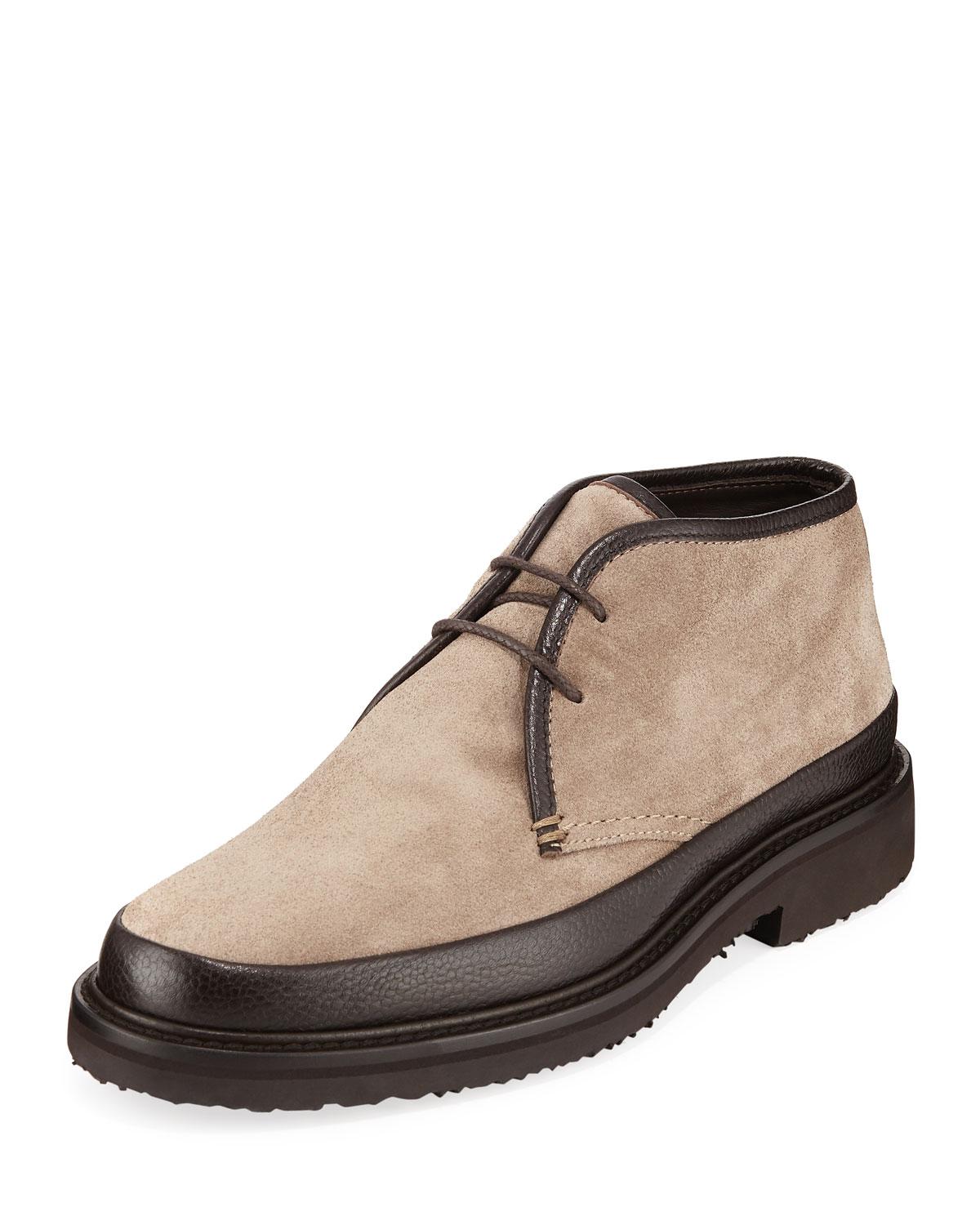zegna chukka boots
