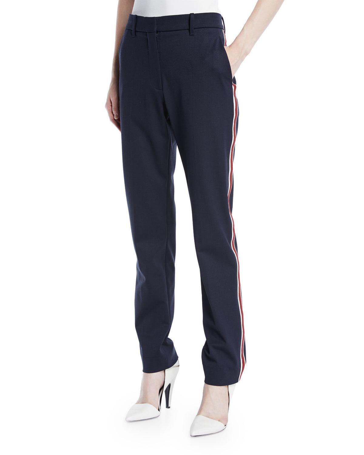 calvin klein side stripe pants