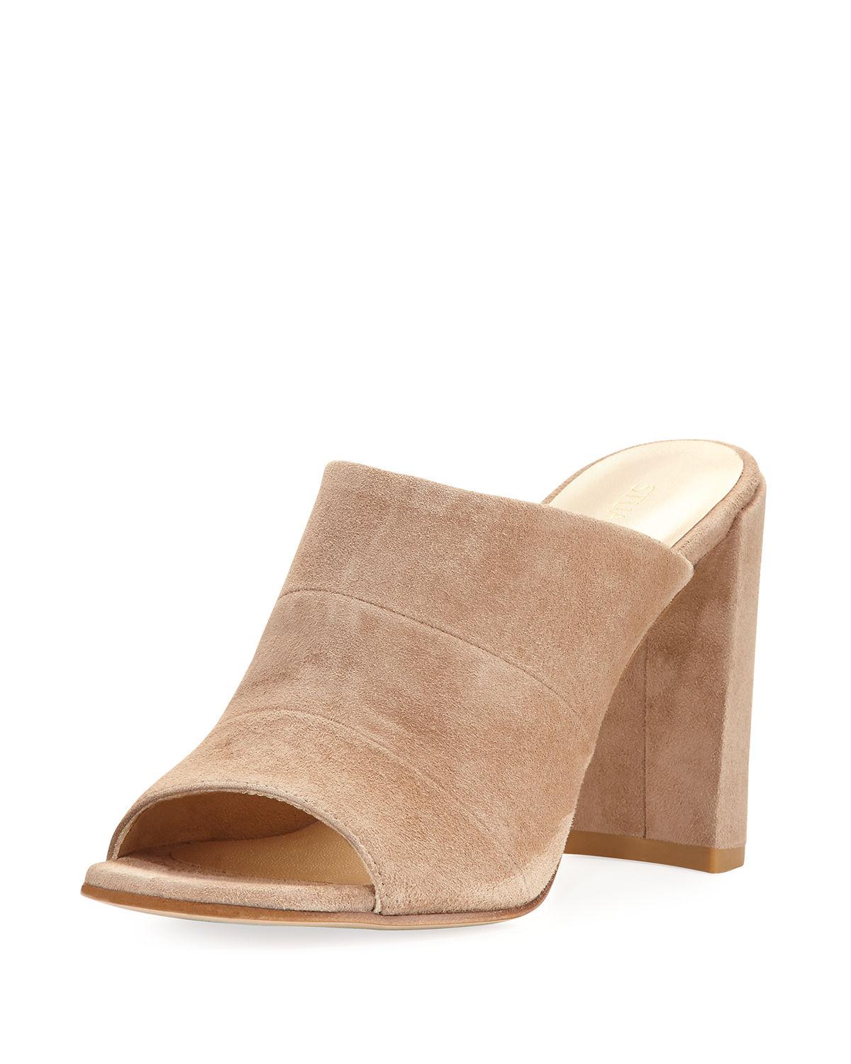 stuart weitzman khloe flat mule