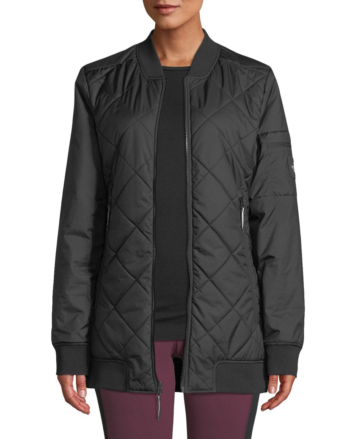 Lyst - The North Face Jester Reversible Quilted Zip-front Bomber Jacket ...