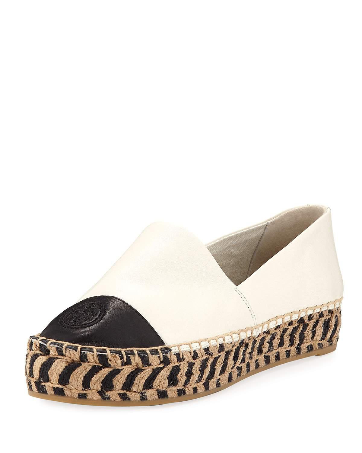 tory burch platform espadrille