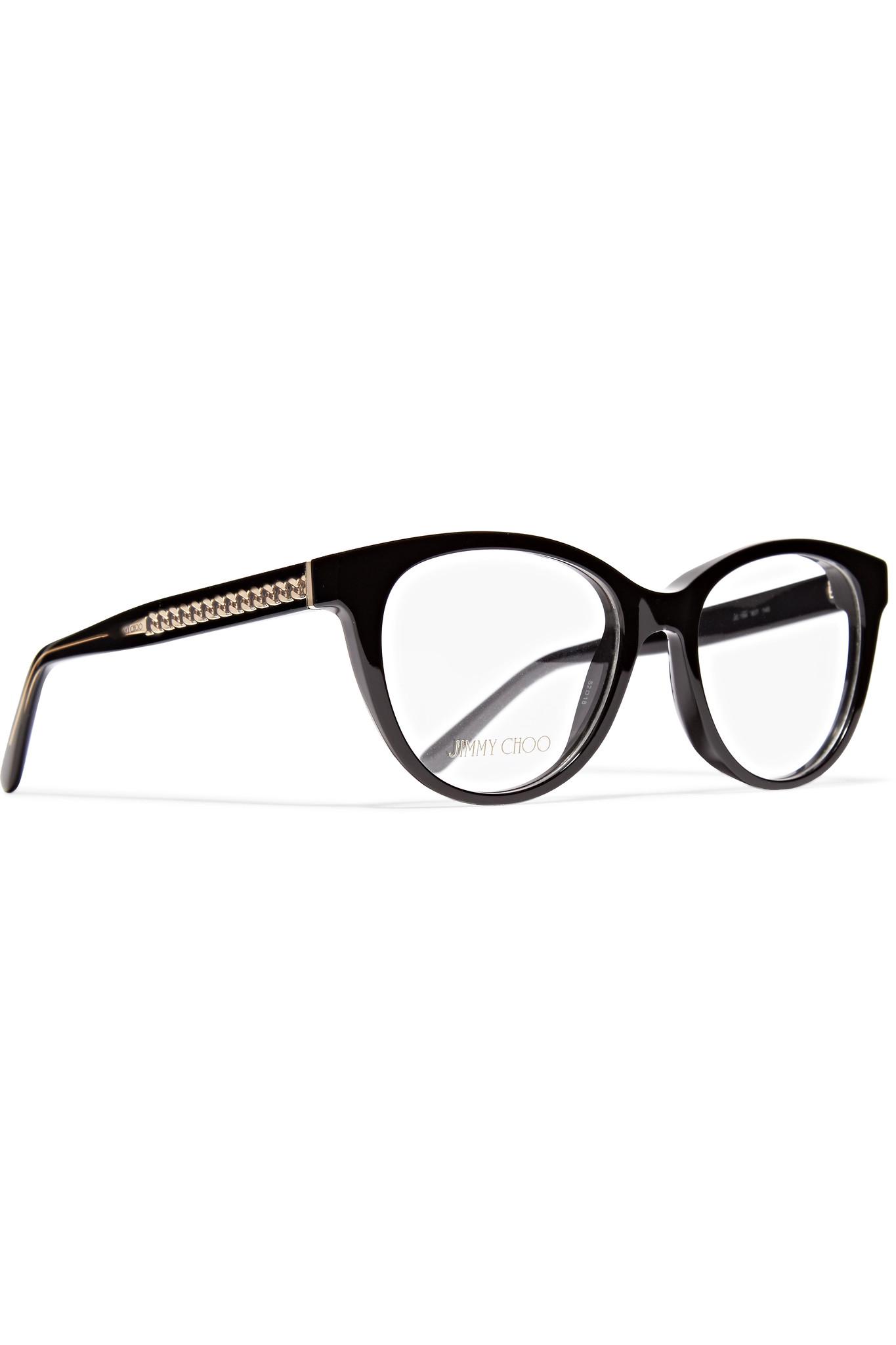 Lyst - Jimmy Choo Acetate Optical Glasses in Black
