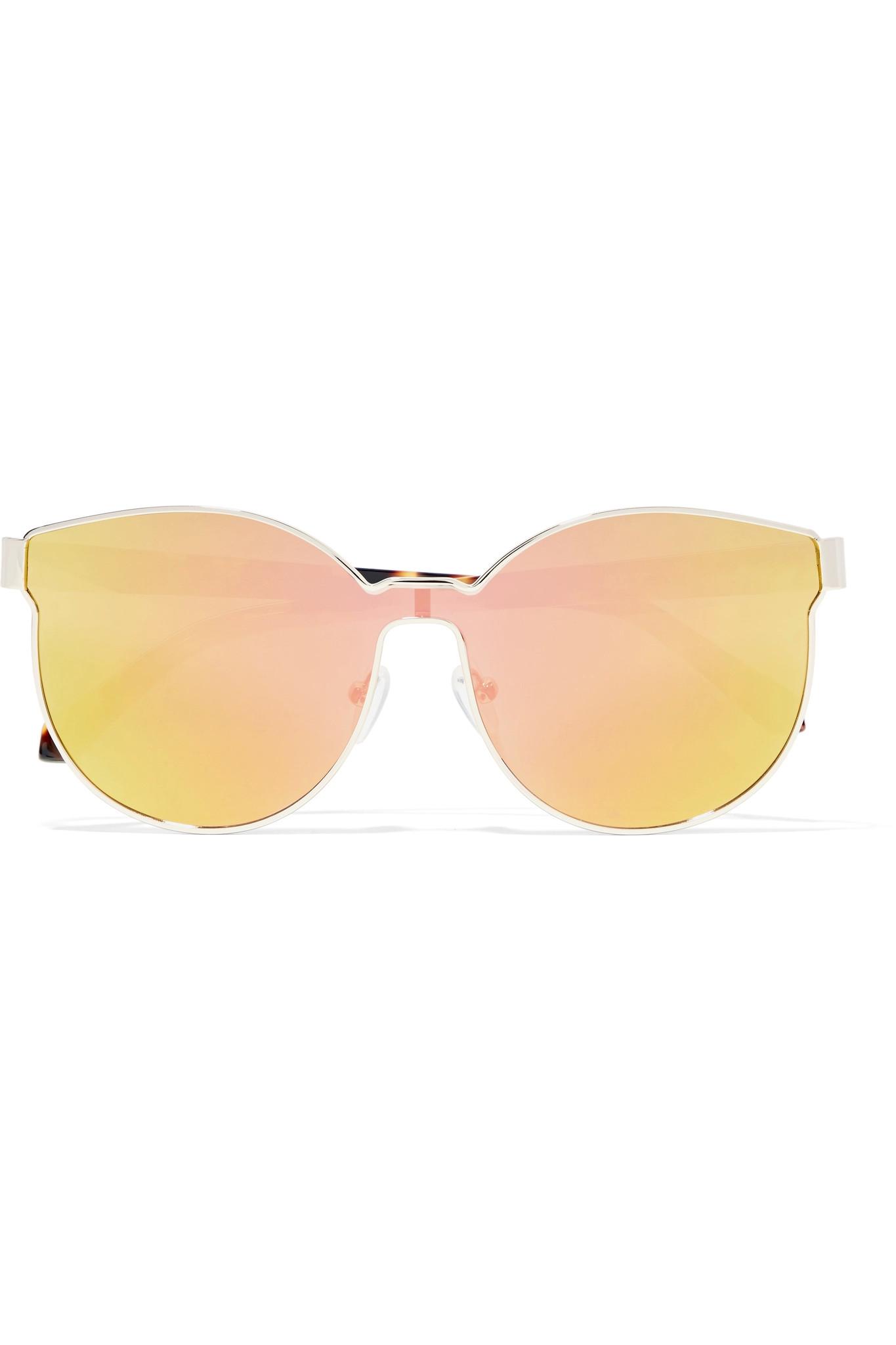 Karen walker Star Sailor Round-frame Gold-tone And Acetate ...