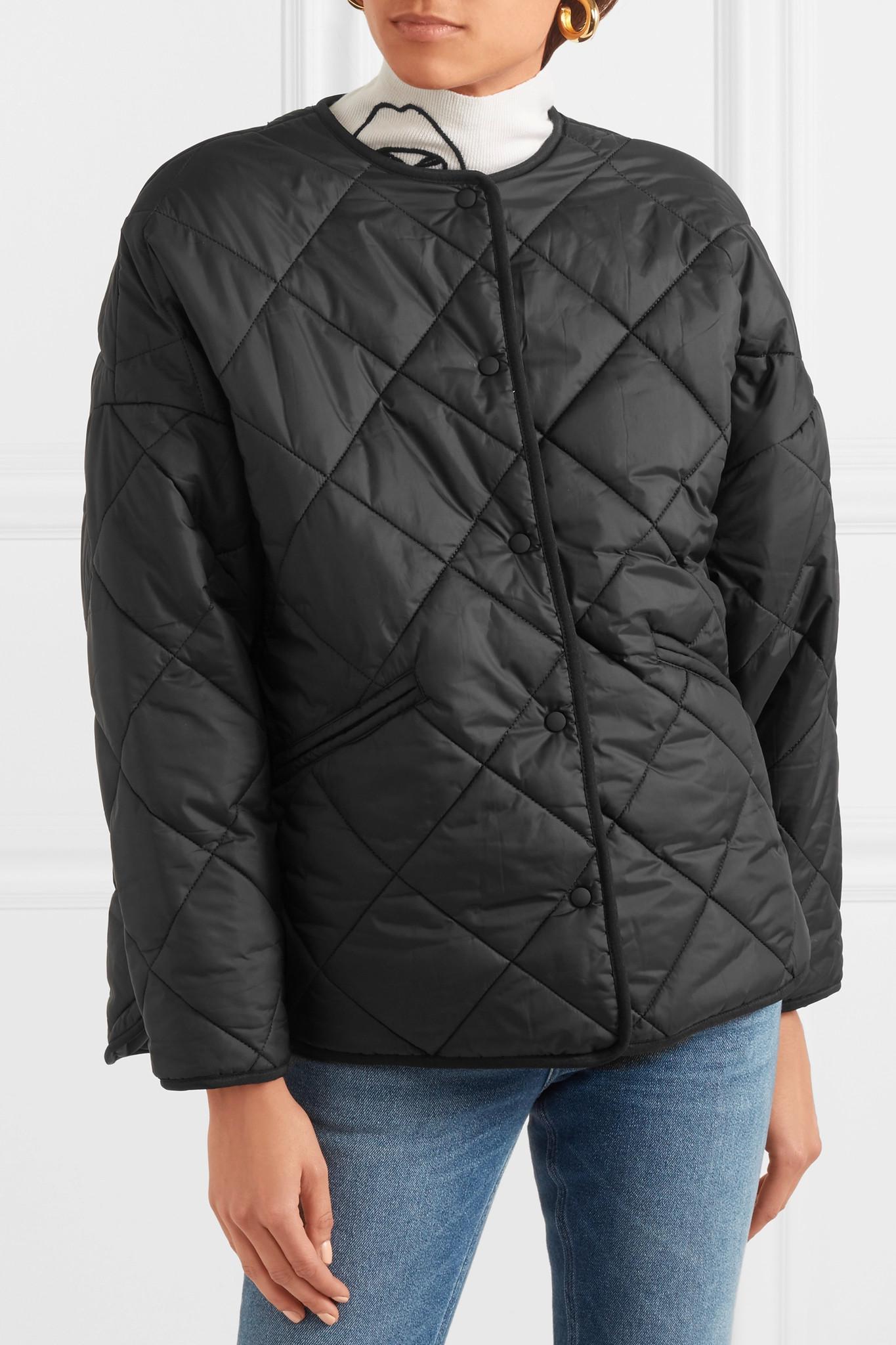 Totême Dublin Quilted Shell Jacket in Black - Lyst