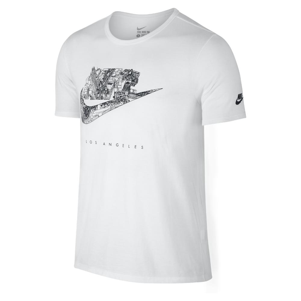 Nike Futura City (Los Angeles) Weiß TShirt Nike Futura City (Los Angeles) Weiß TShirt