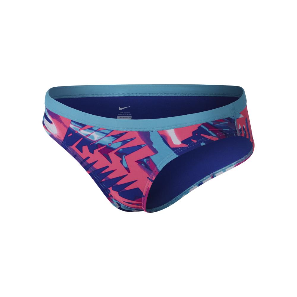 Nike Tropical Brief Women's Swim Bottoms in Blue | Lyst