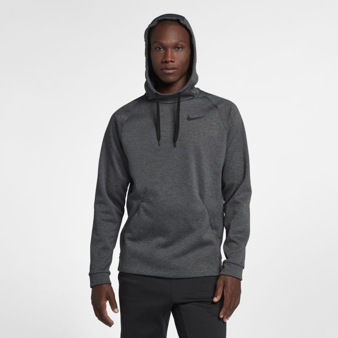 Nike Therma Pullover Training Hoodie in Gray for Men - Lyst