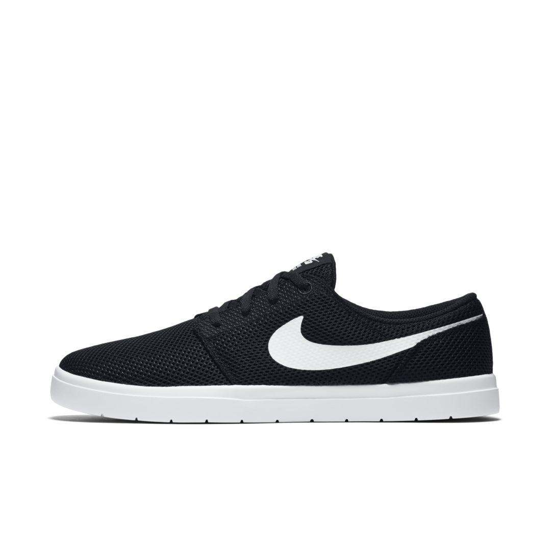 nike sb portmore ii ultralight black