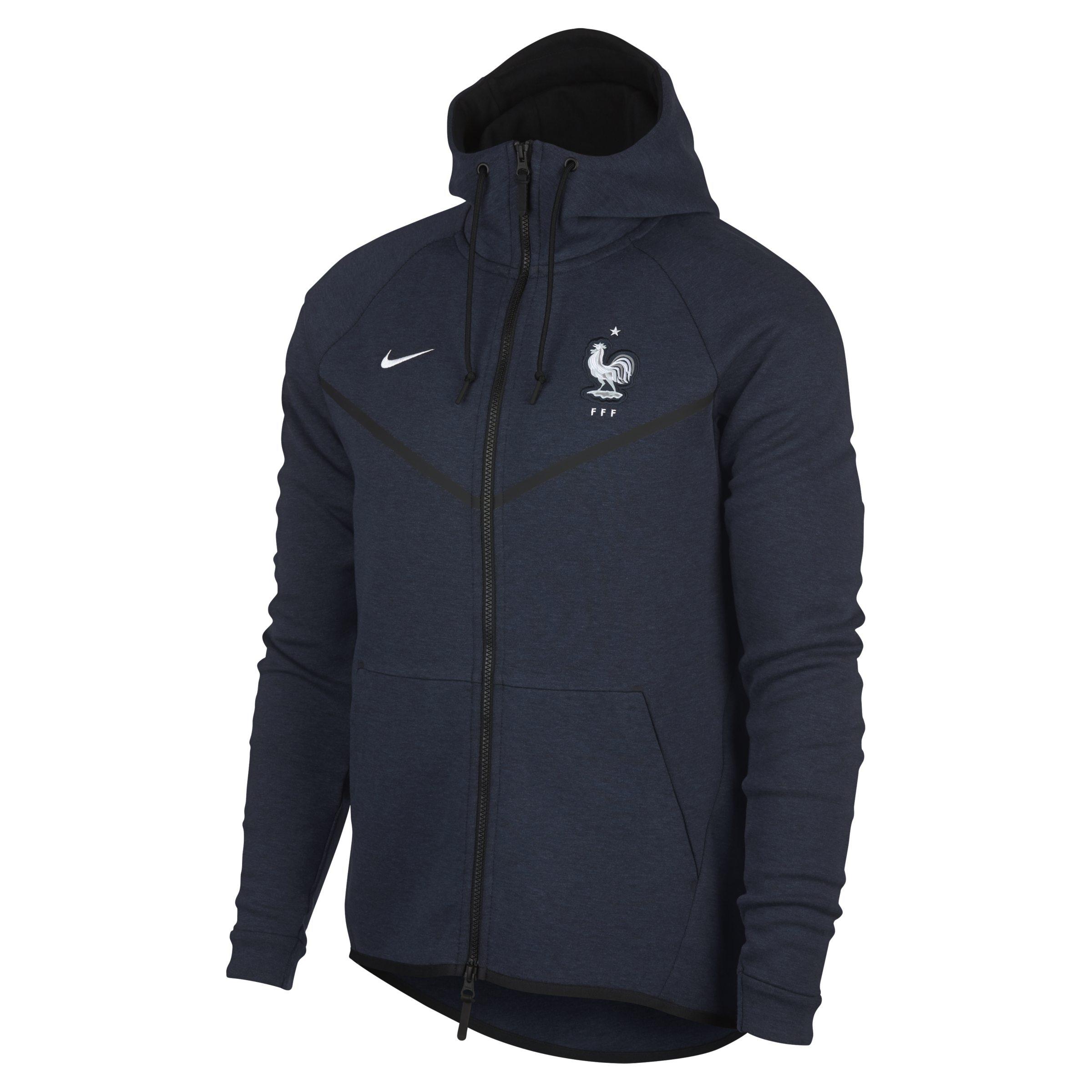 Nike Fff Tech Fleece Windrunner Jacket in Blue for Men - Lyst