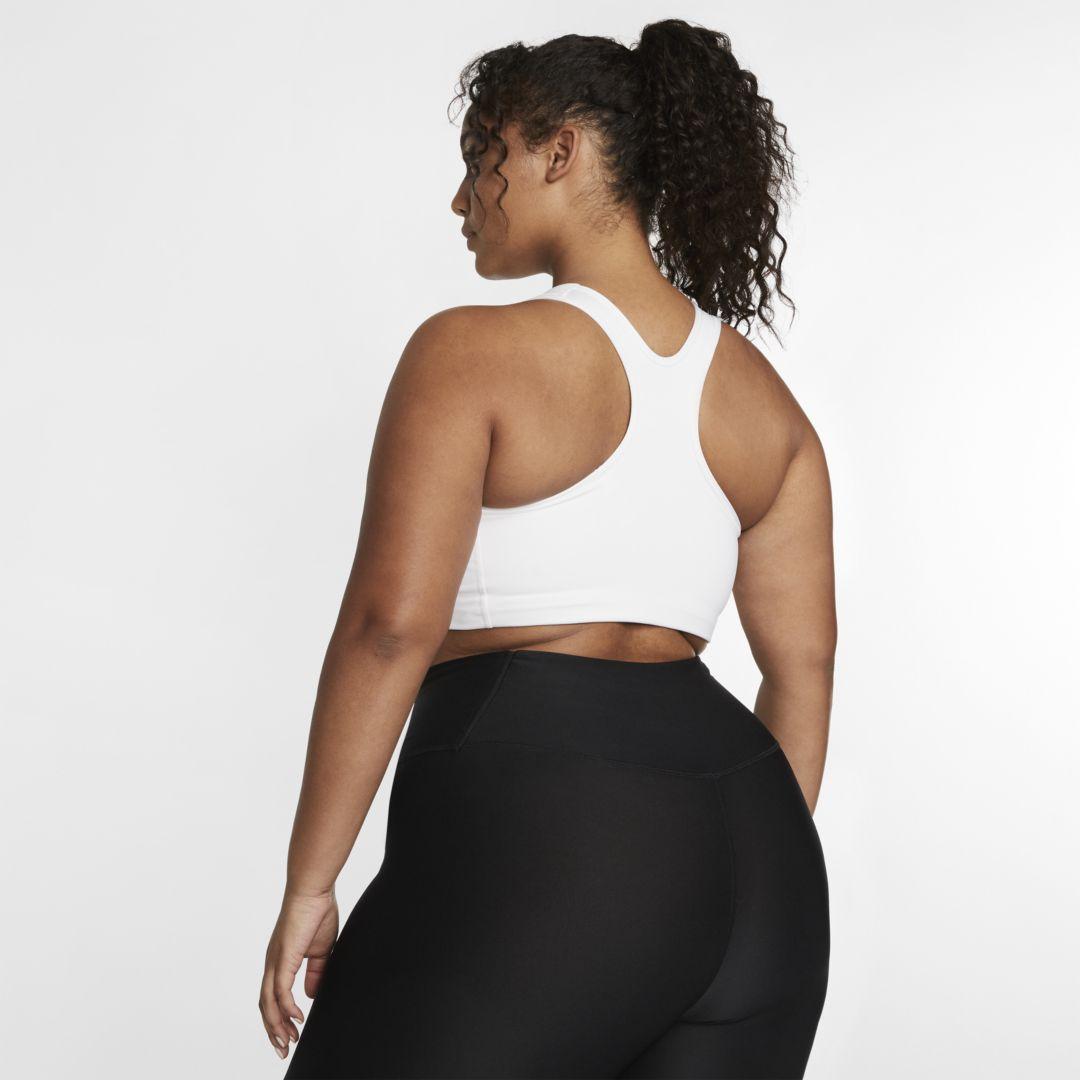 Nike Swoosh Medium-support Sports Bra (plus in White - Lyst