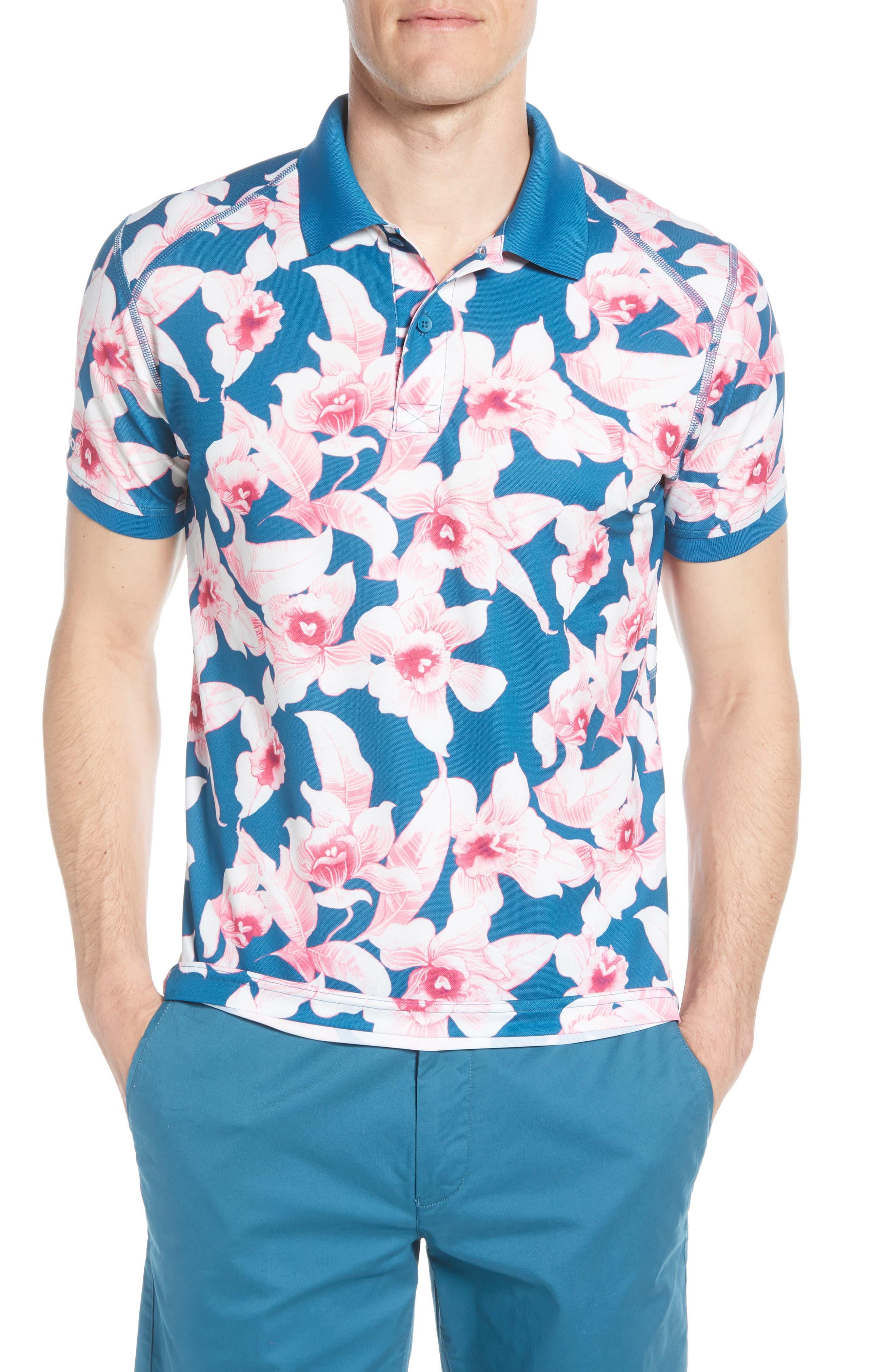 Bonobos Mflex Flatiron Slim Fit Short Sleeve Polo in Blue for Men Lyst