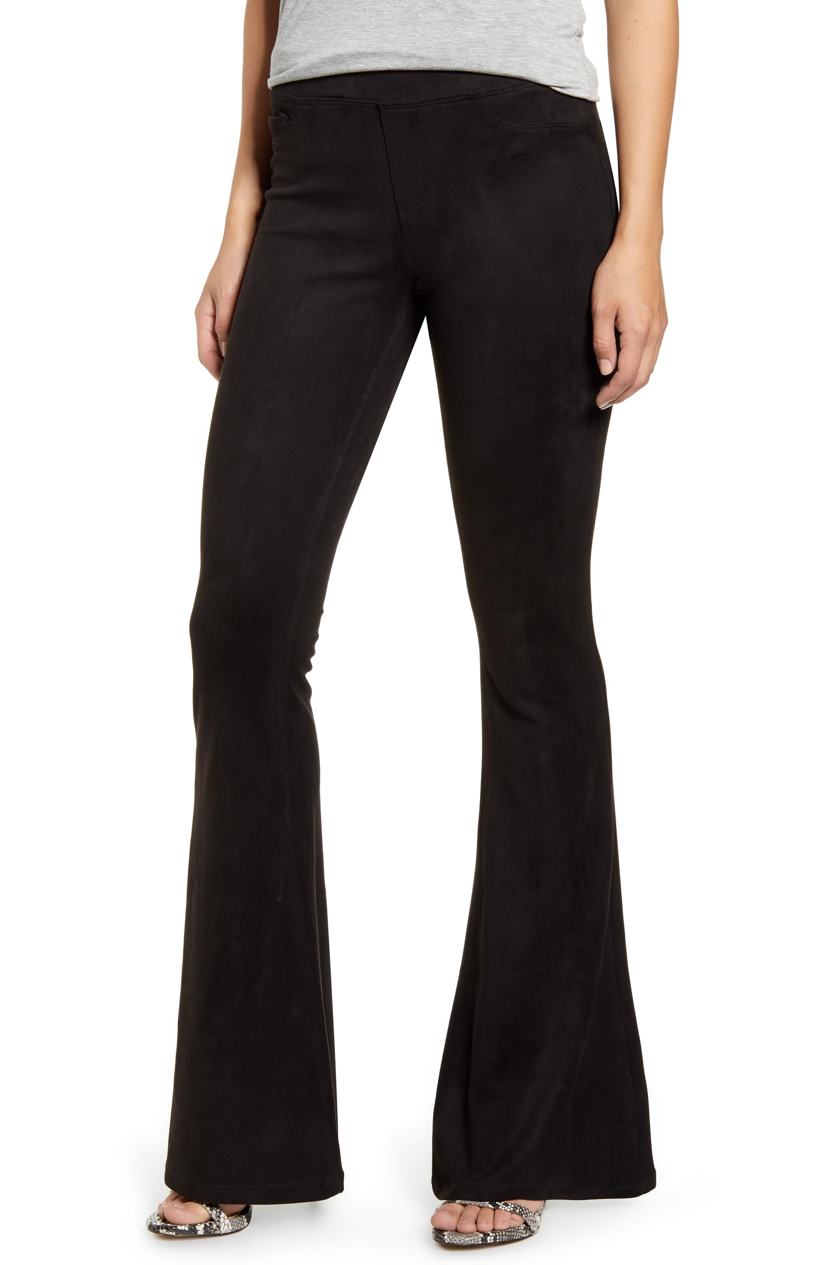 black flare pants petite