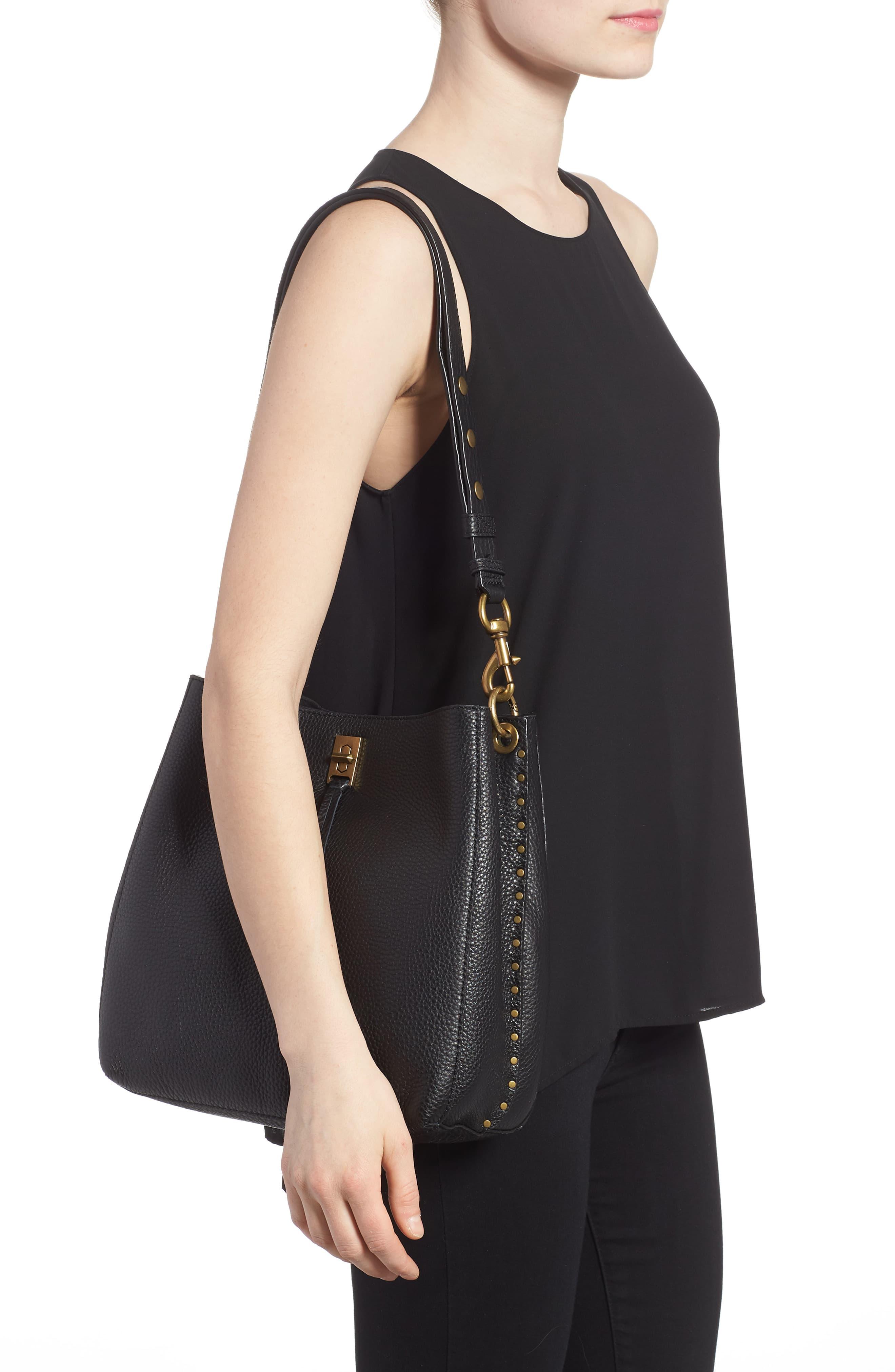 rebecca minkoff darren leather shoulder bolsa