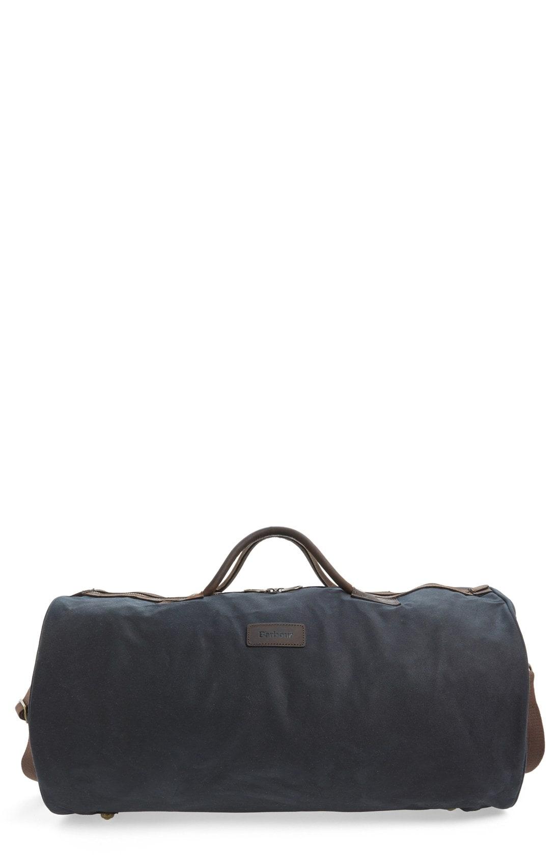 mens waxed canvas duffle bag