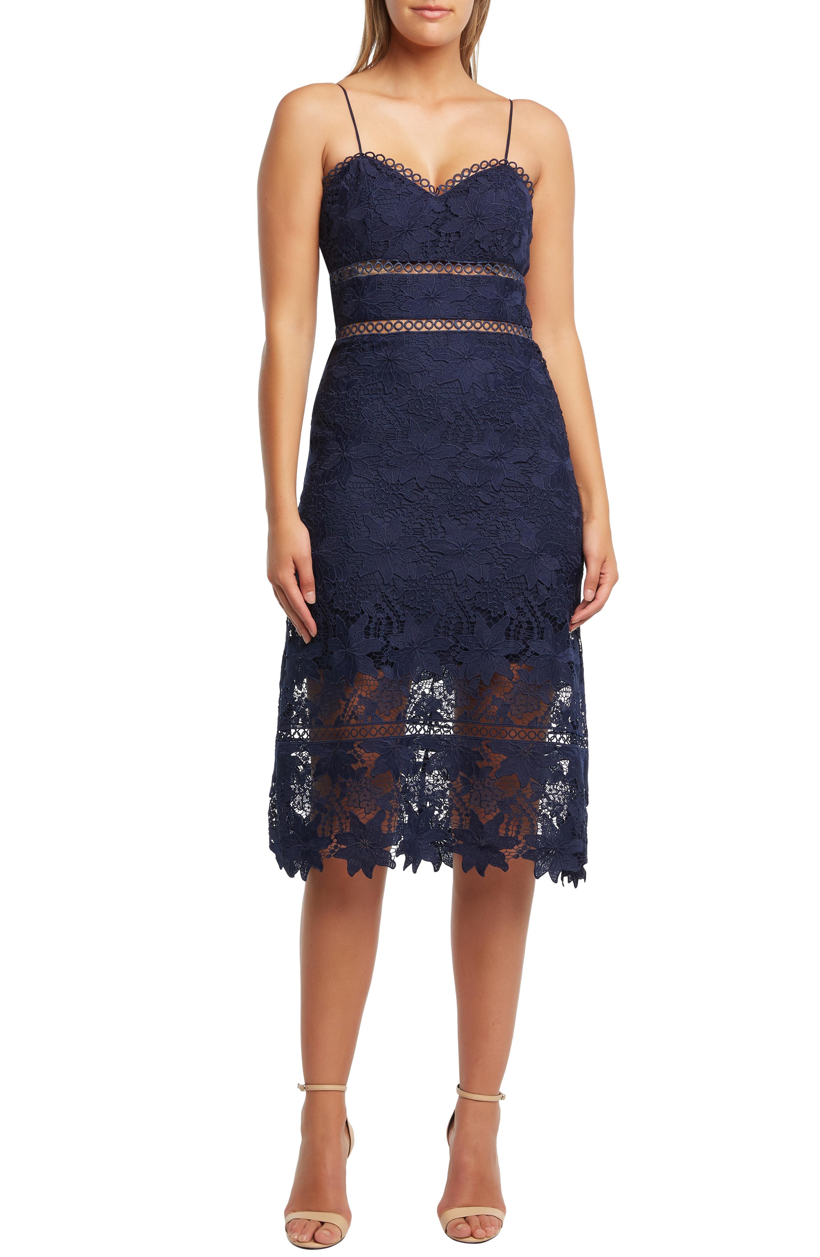Lace Tea Length Dresses at Nordstrom's