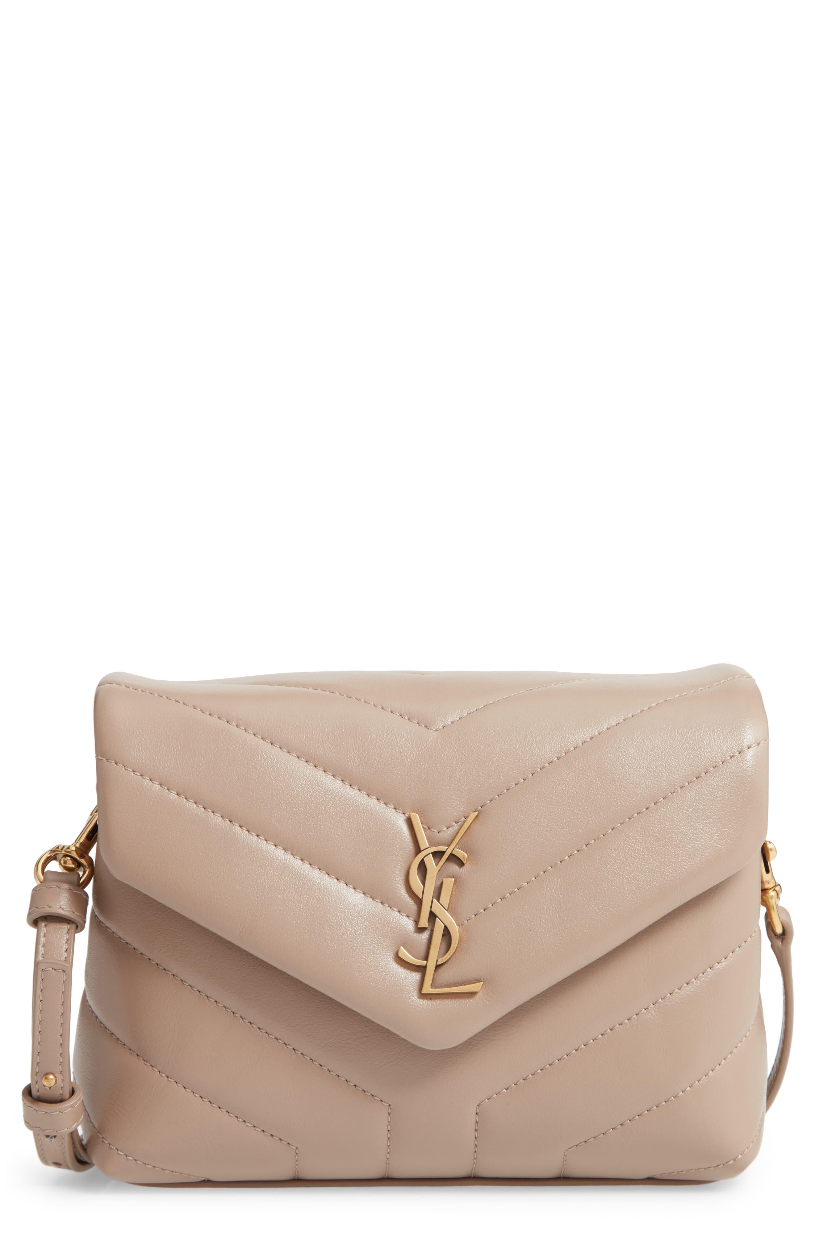 Saint Laurent Toy Loulou Matelassé Leather Crossbody Bag Lyst