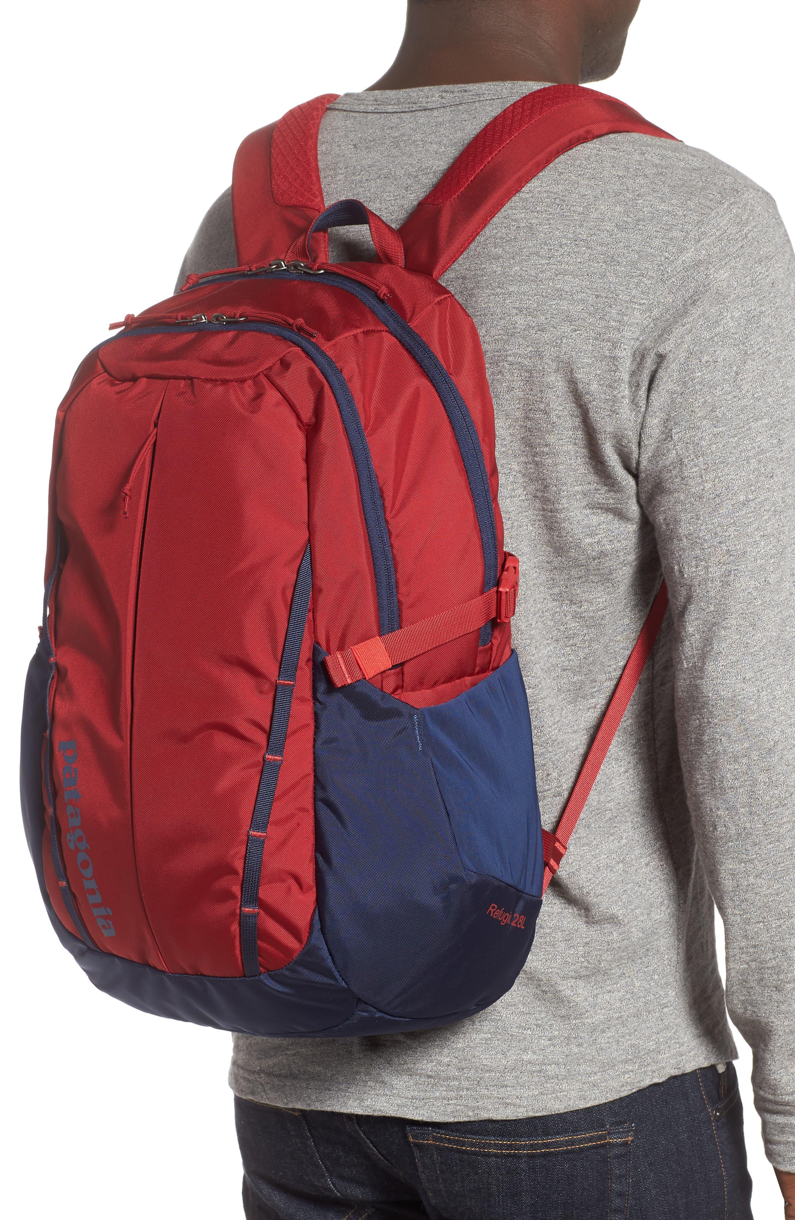 Patagonia Synthetic 28 Liter Refugio Nylon Backpack in Red for Men Lyst