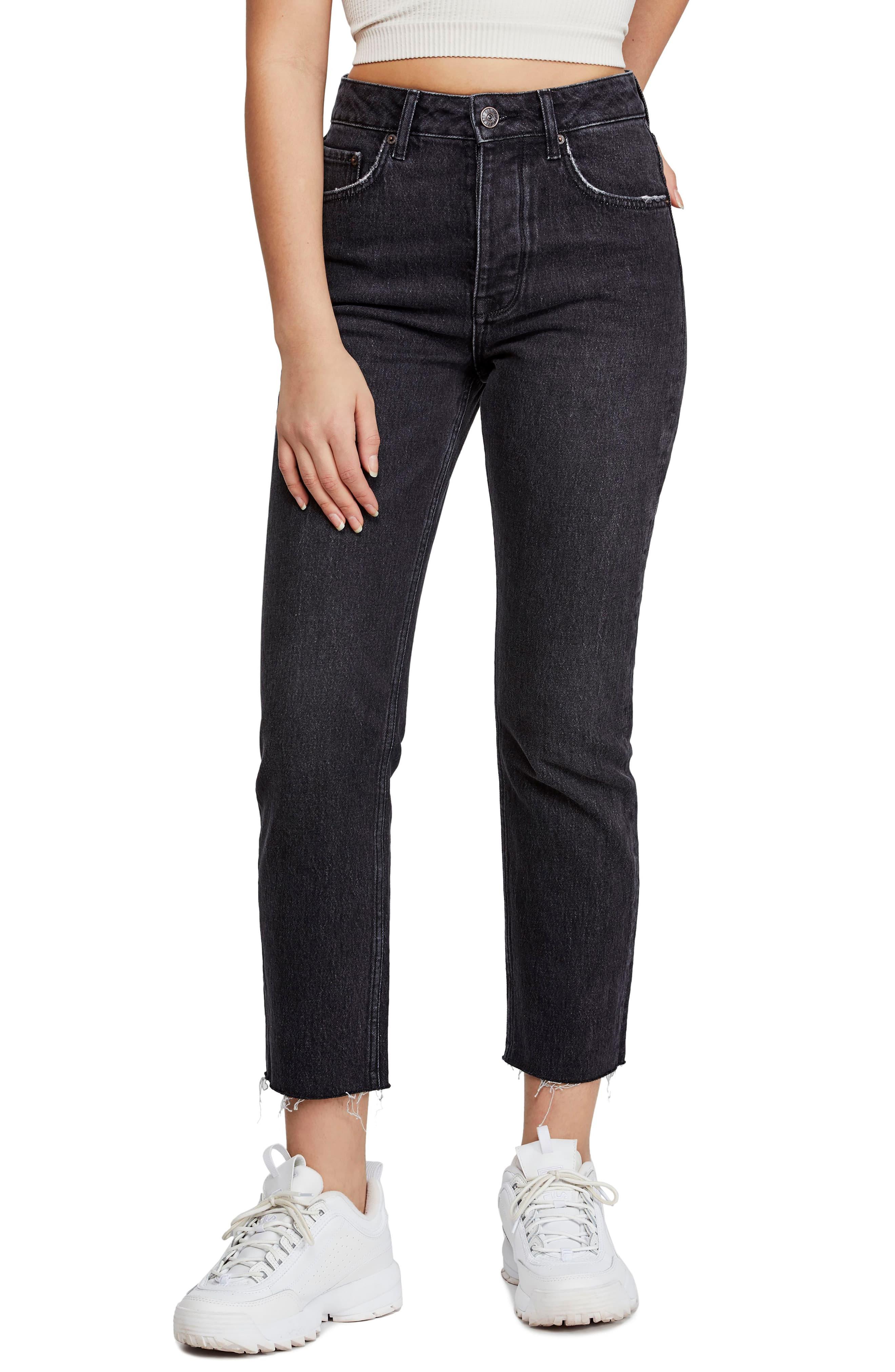 BDG Urban Outfitters Dillon Ankle Straight Leg Jeans in Black - Lyst