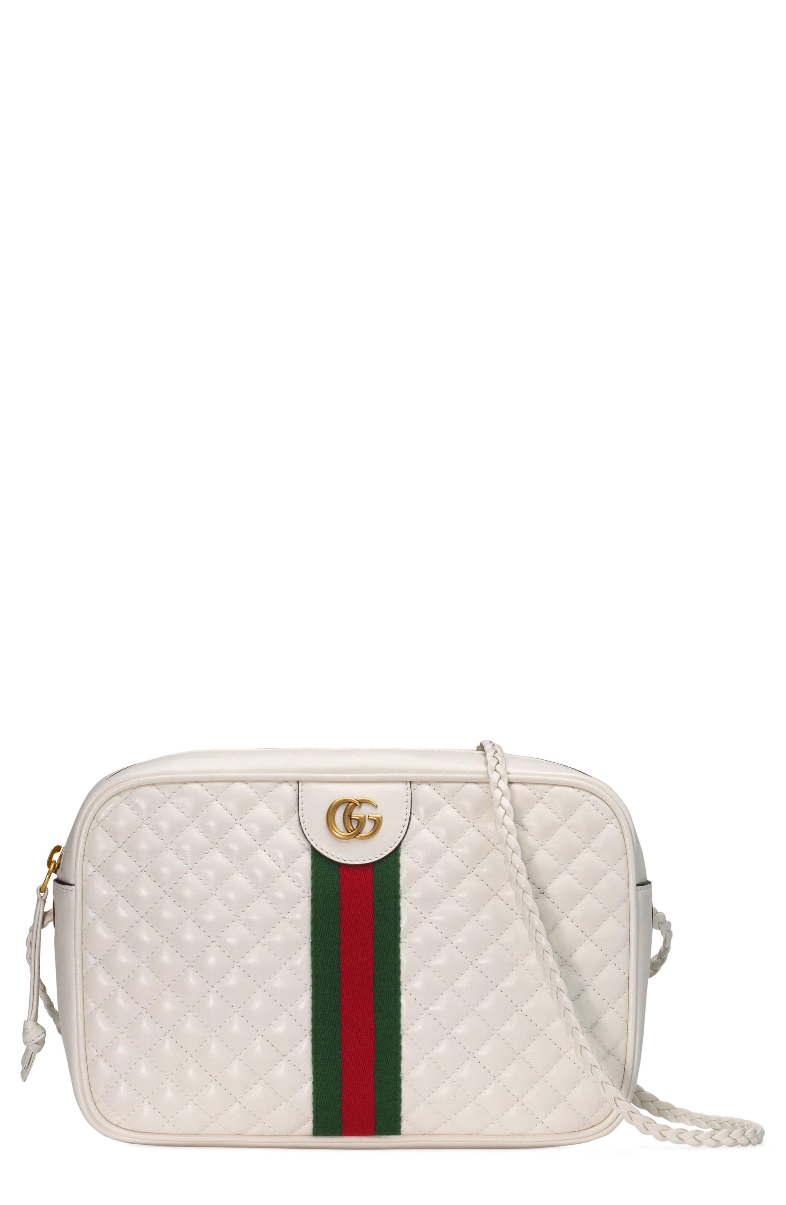 Lyst , Gucci Women\u0027s Small Trapuntata Camera Bag , Off White
