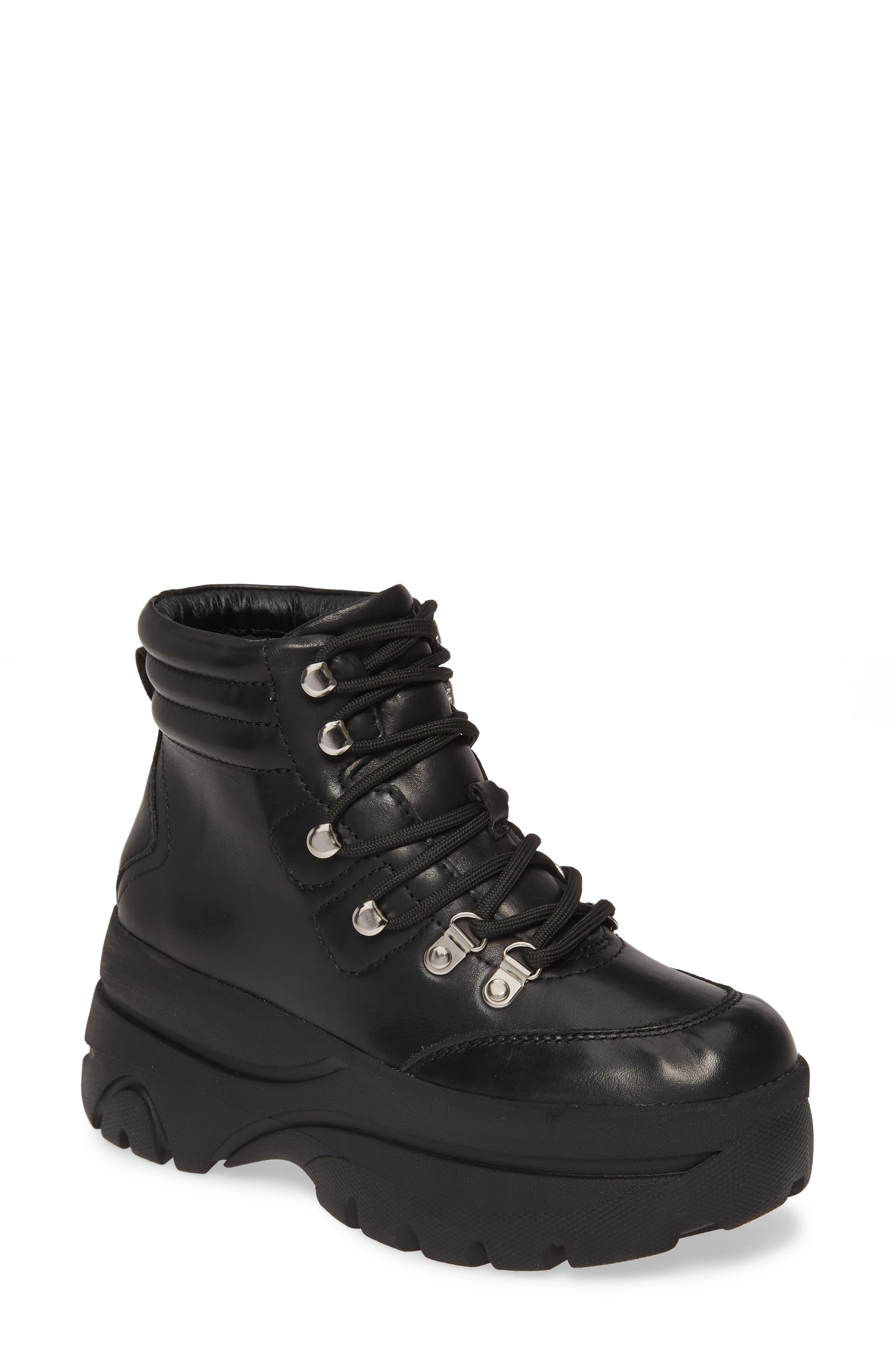 steve madden hiking platform boots