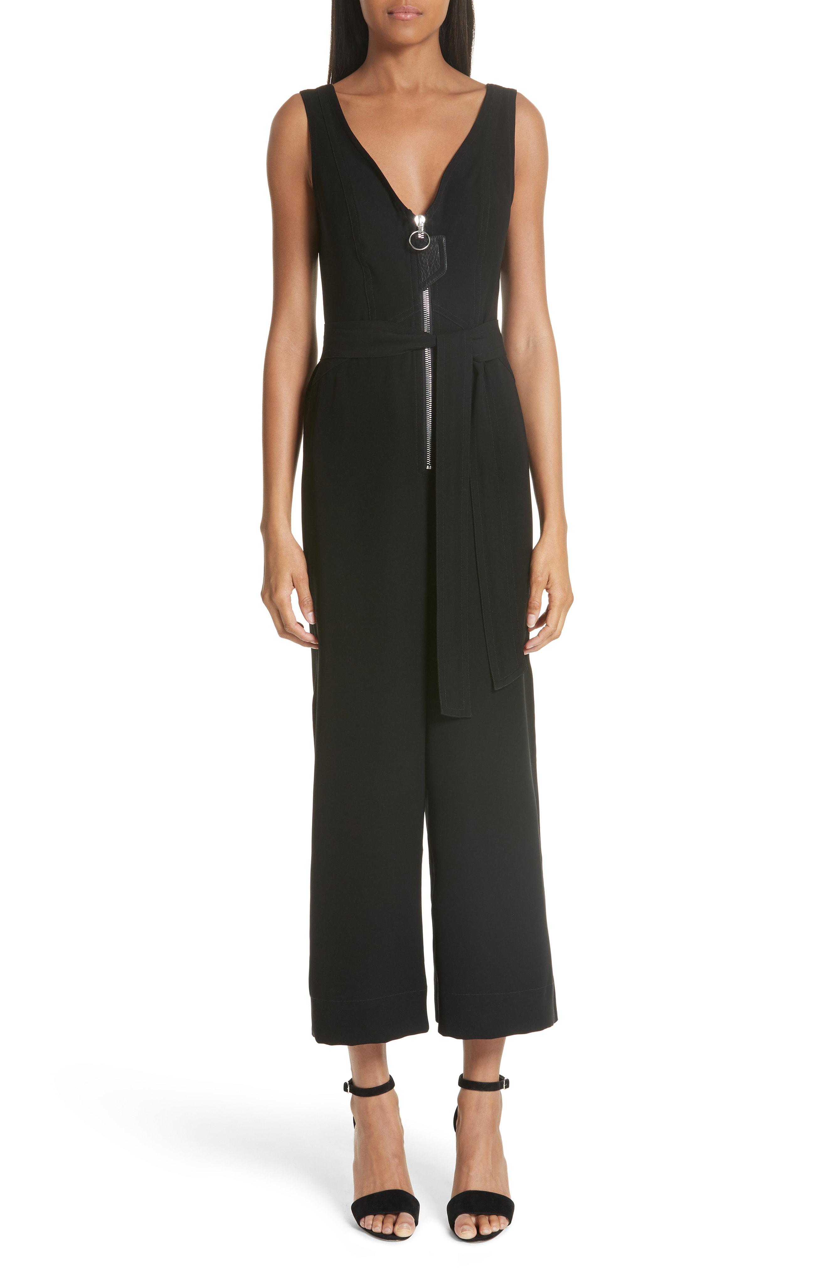 black halo jumpsuit nordstrom