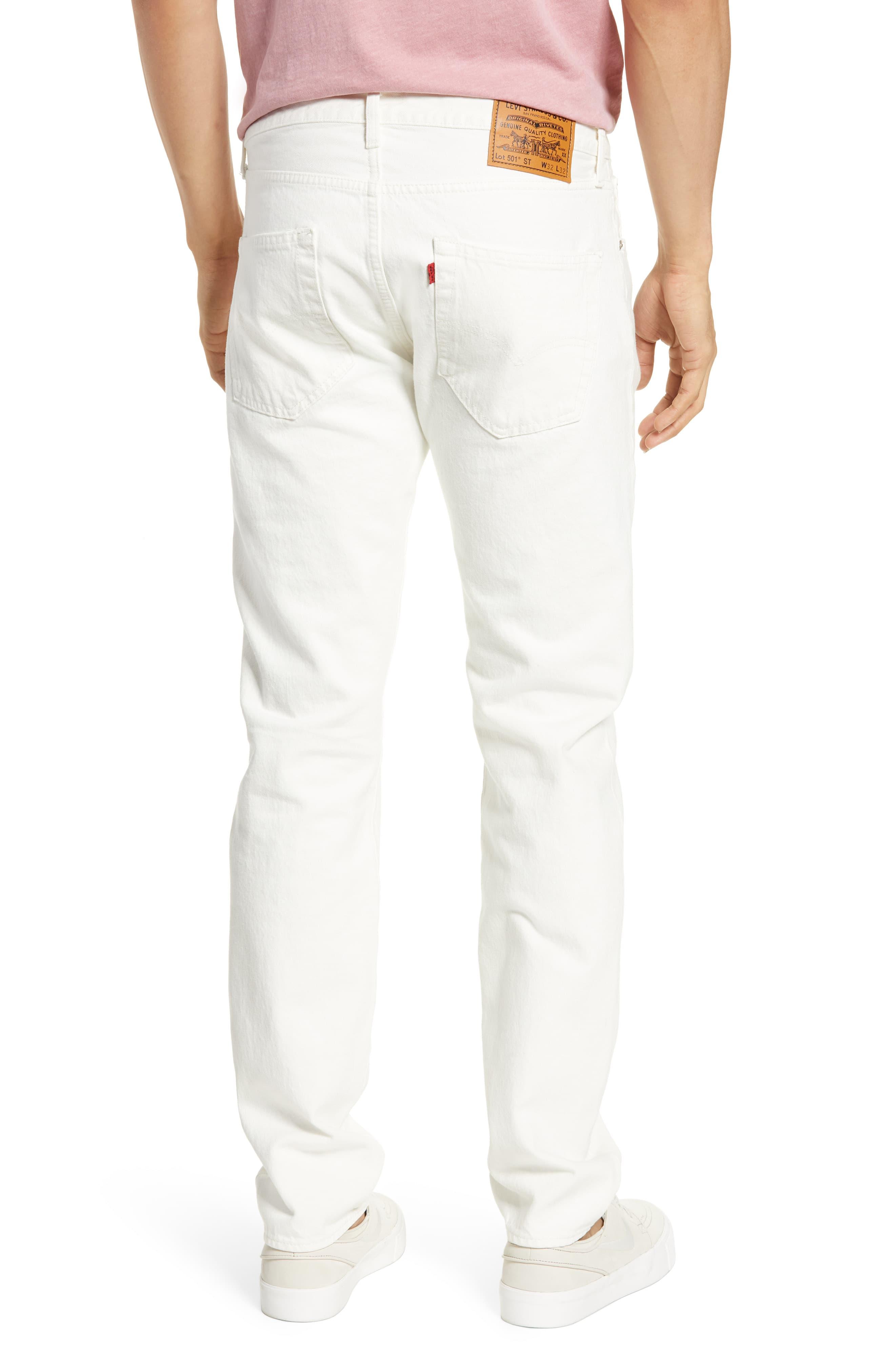 Levi's X Justin Timberlake 501 Straight Leg Jeans in White for Men - Lyst