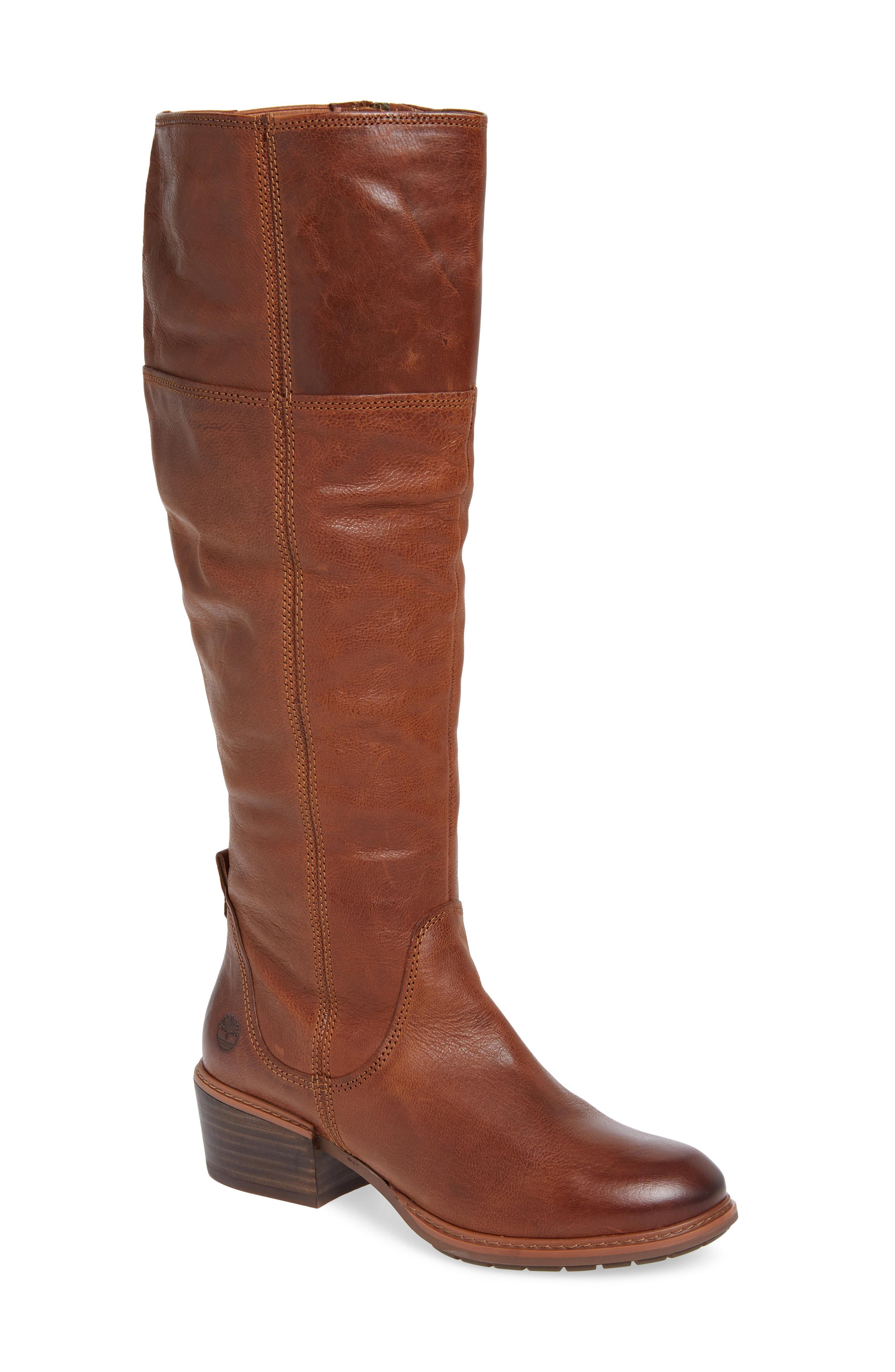 Lyst - Timberland Sutherlin Bay Slouch Knee High Boot in Brown
