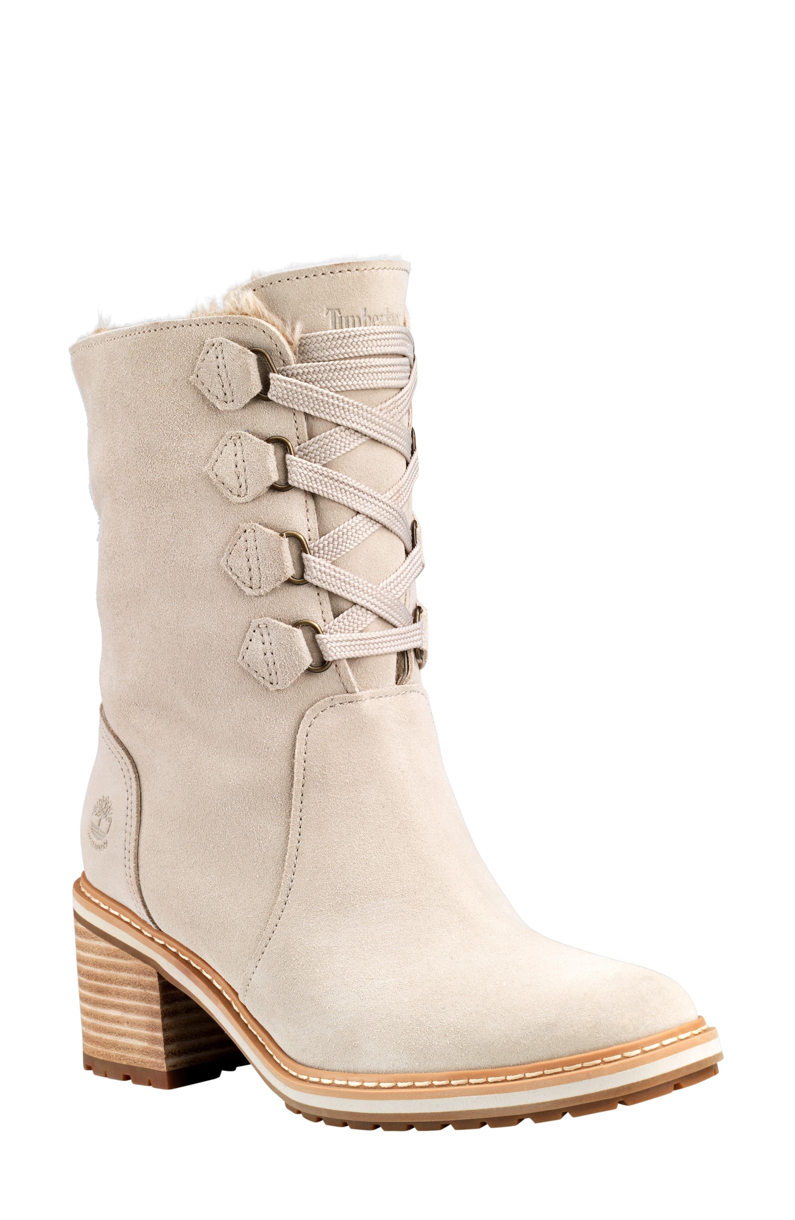 timberland sienna shearling boots