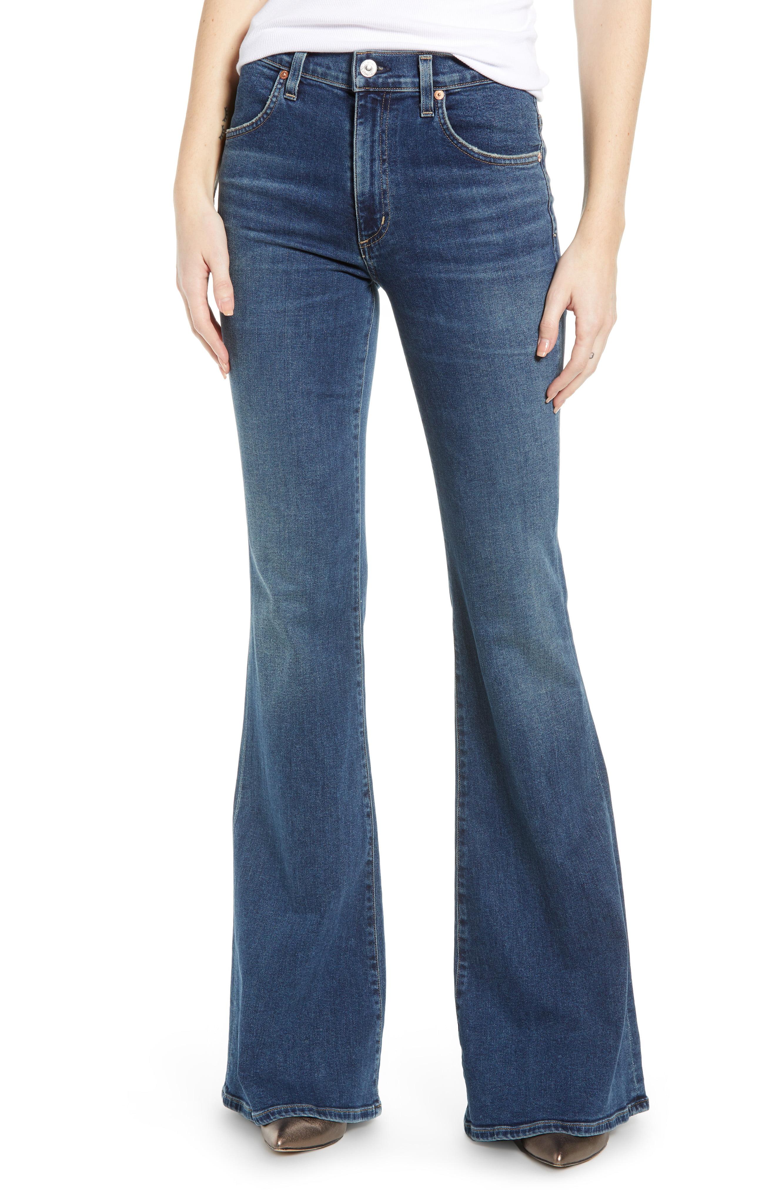 Lyst - Citizens of Humanity Chloe High Waist Flare Jeans in Blue