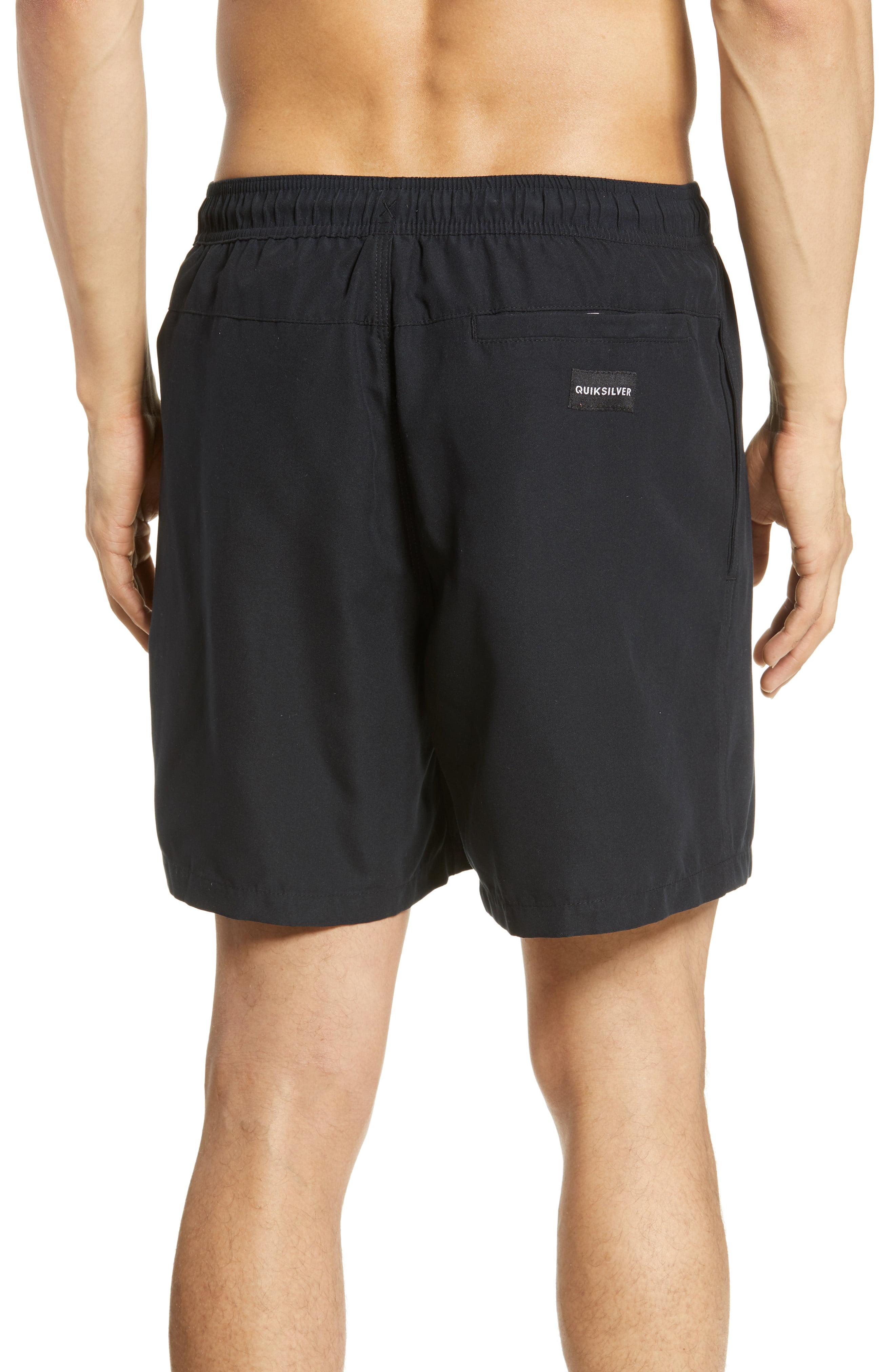 Quiksilver Everyday Volley Swim Trunks in Black for Men Lyst