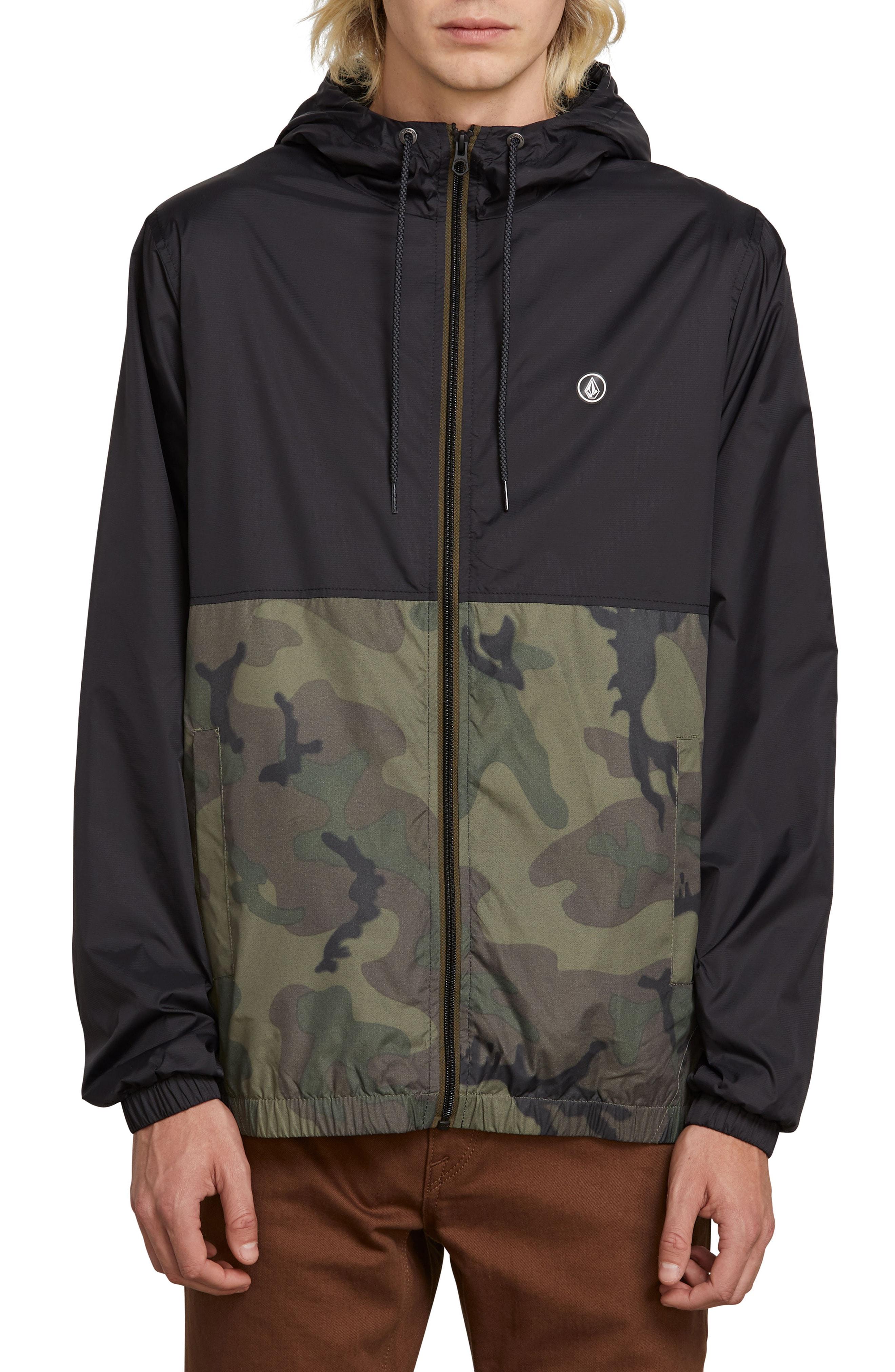 Lyst Ermont Hooded Weather Resistant Windbreaker in Gray for Men