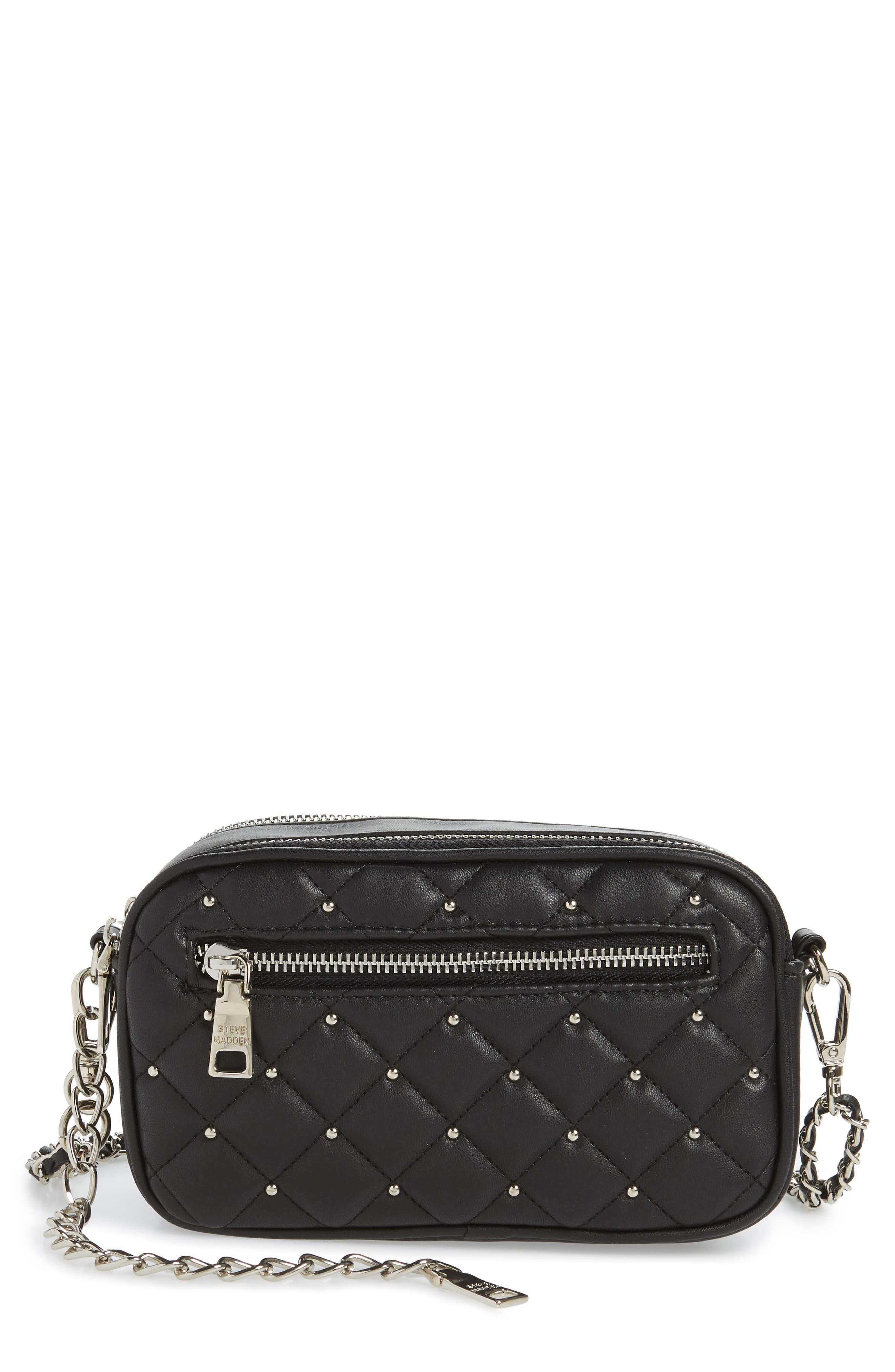 steve madden double pocket belt bag