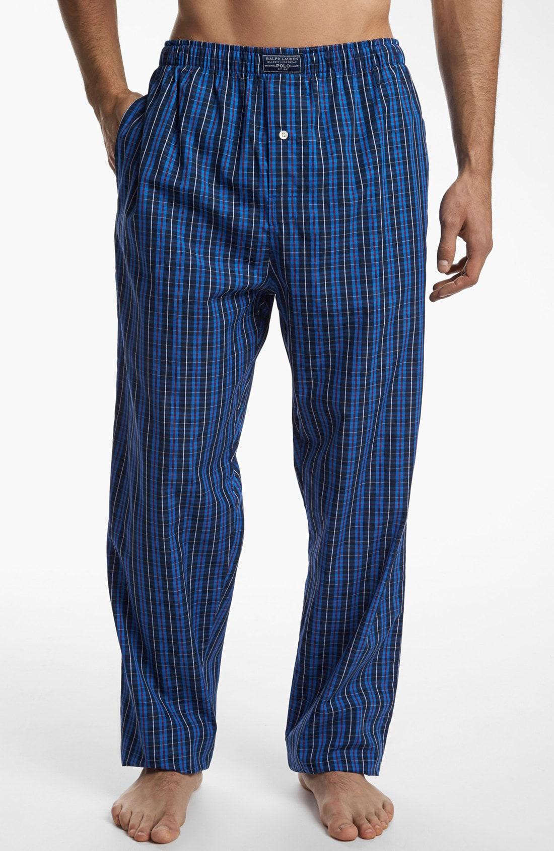 Lyst - Polo Ralph Lauren Woven Pajama Pants in Blue for Men