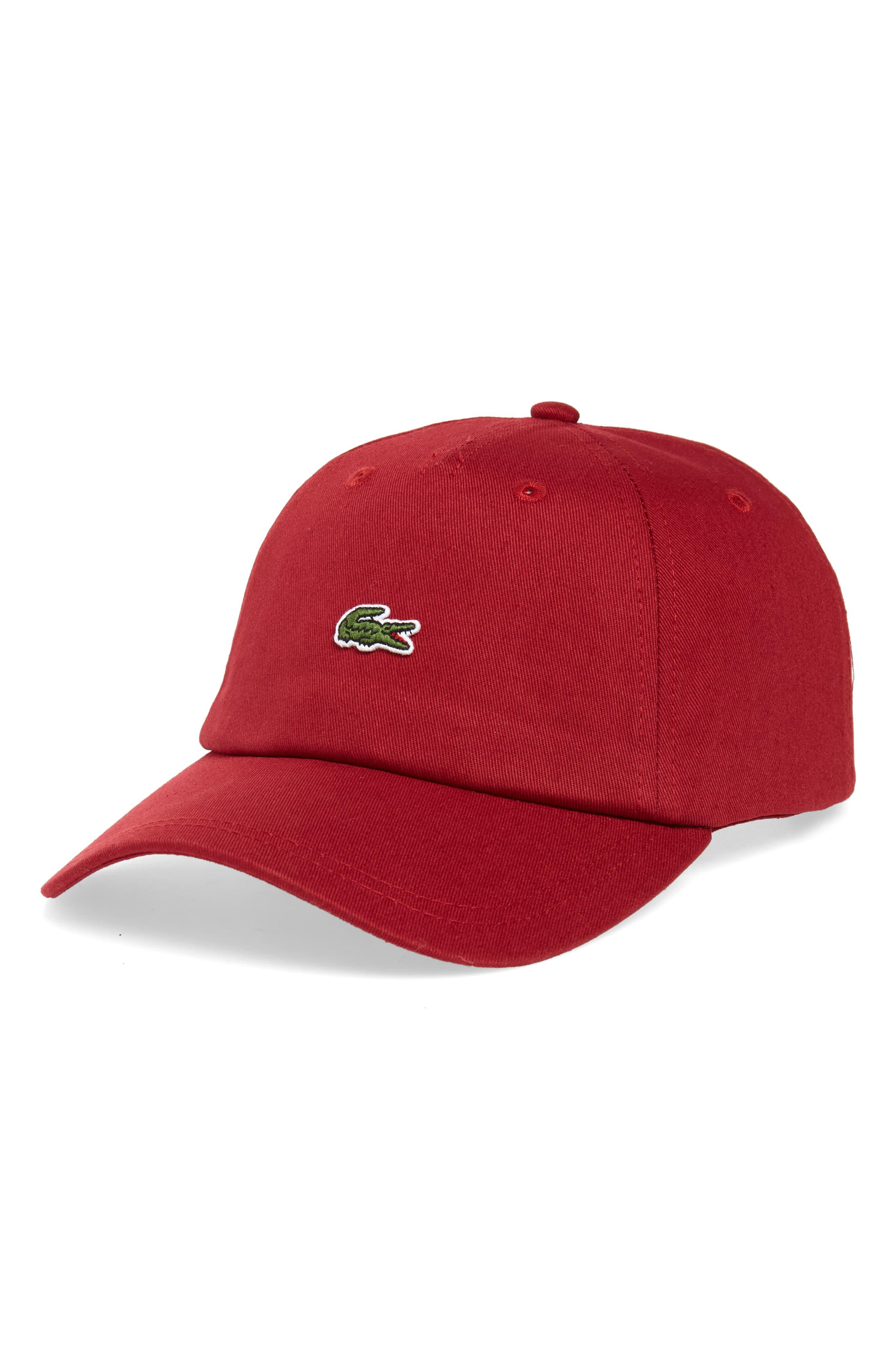 lacoste baseball cap